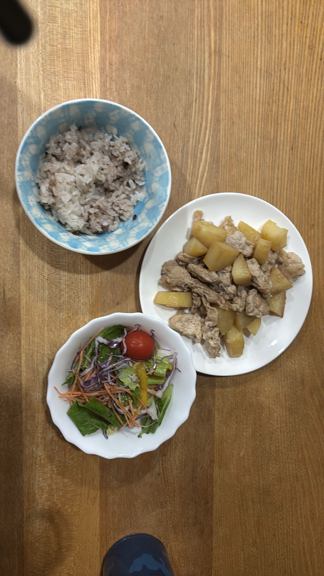 豚肉と野菜の定食
