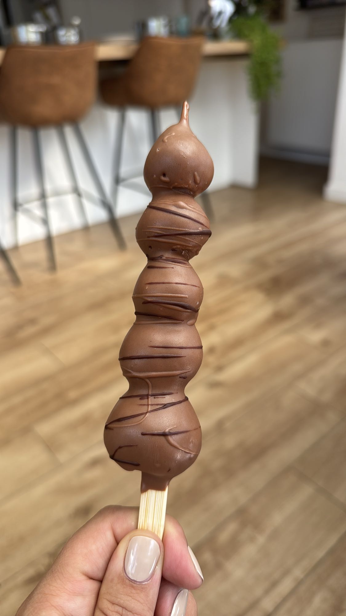 Chocolade fruitspies