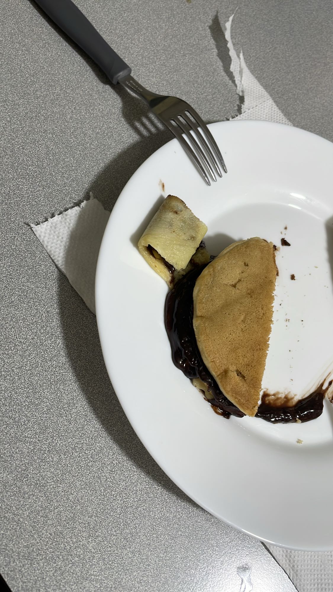 Chocolate pancake & crepe