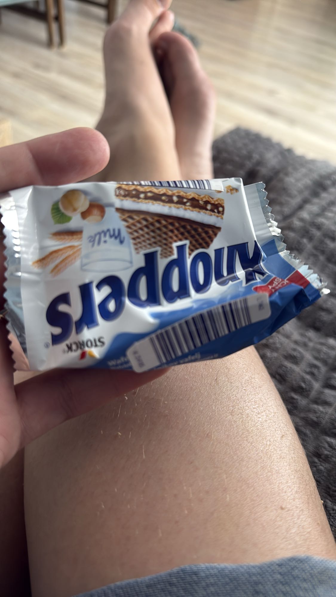 wafel orzechowy Knoppers