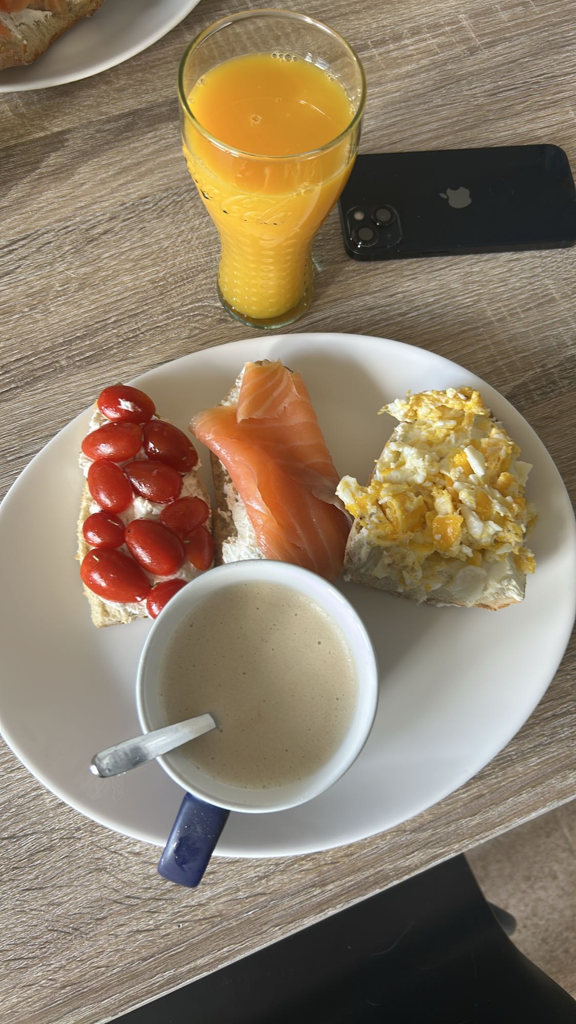 Petit déjeuner varié