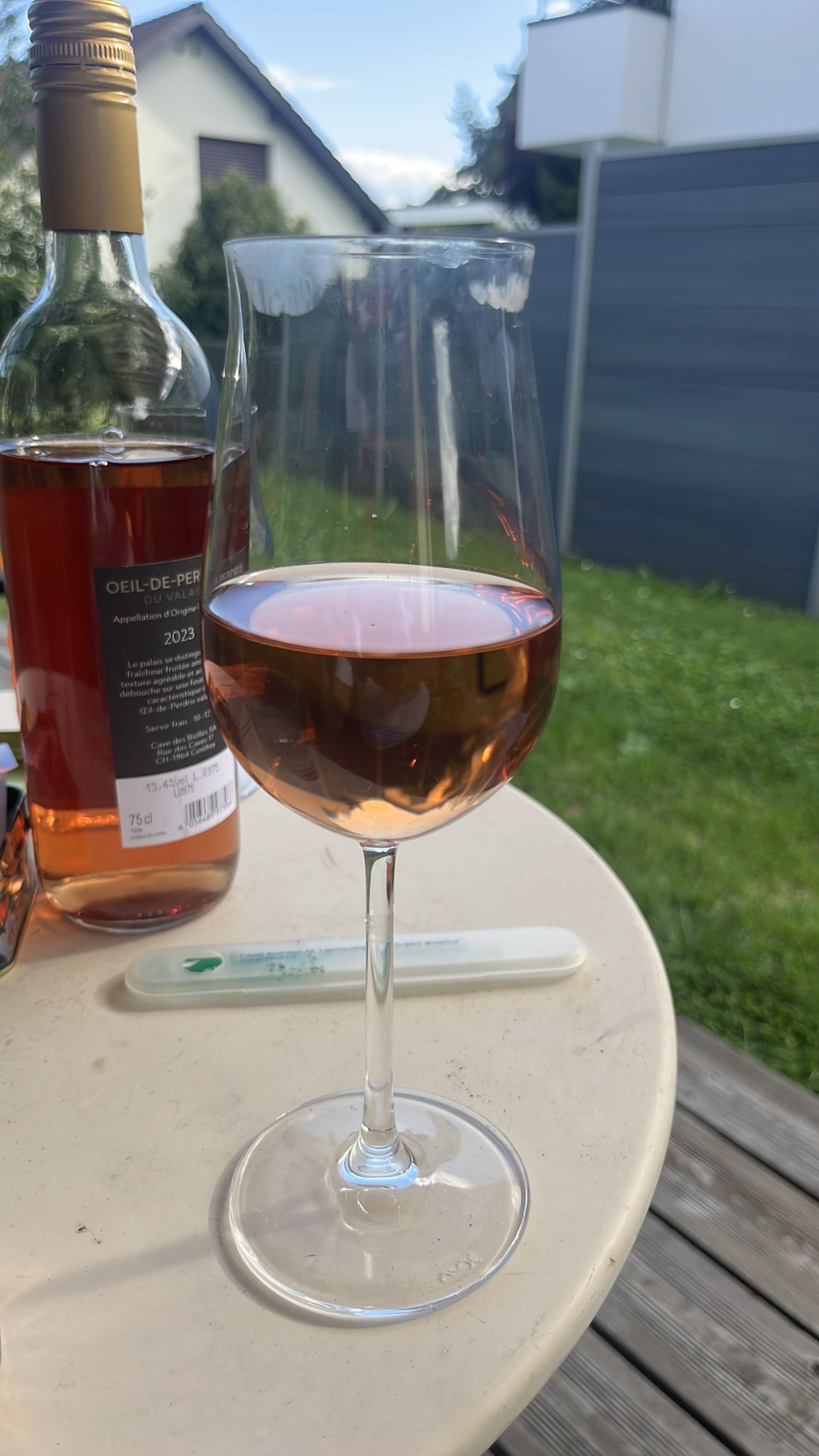 Rosévin glas