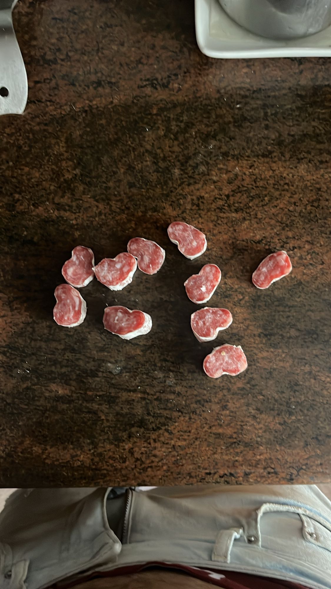 rodajas de salchichón