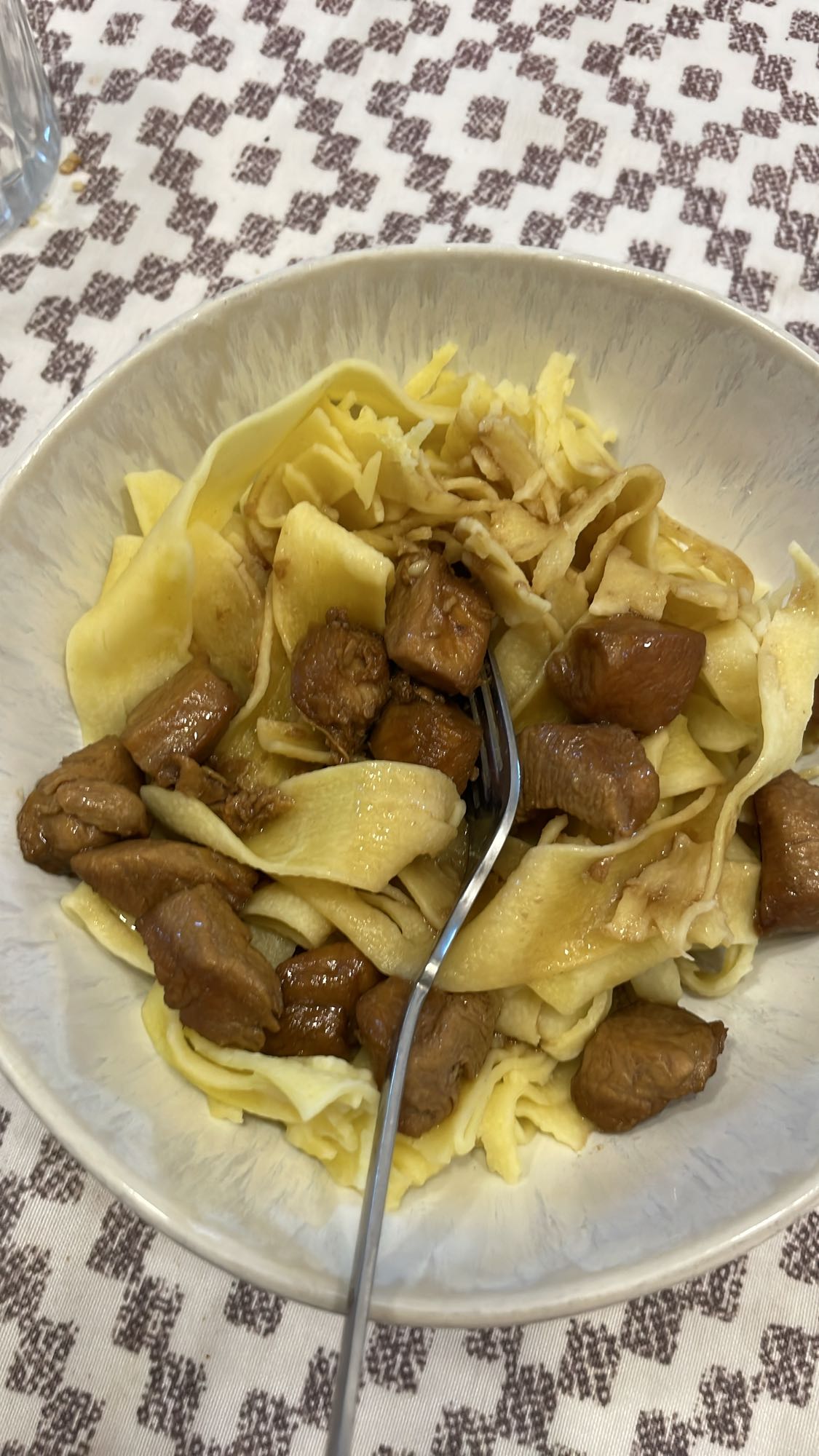 Tăiței cu carne de porc