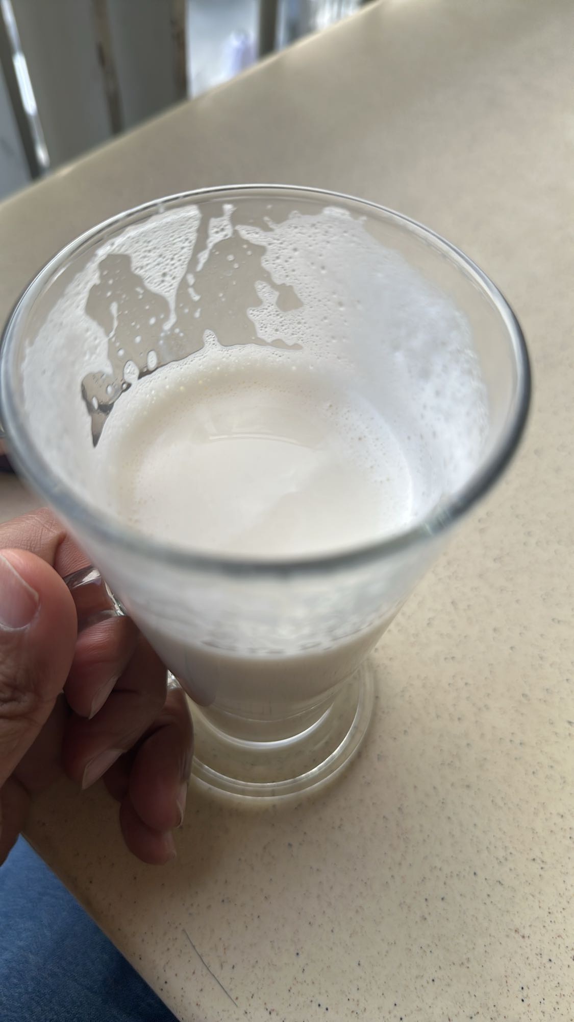 Glass of milk