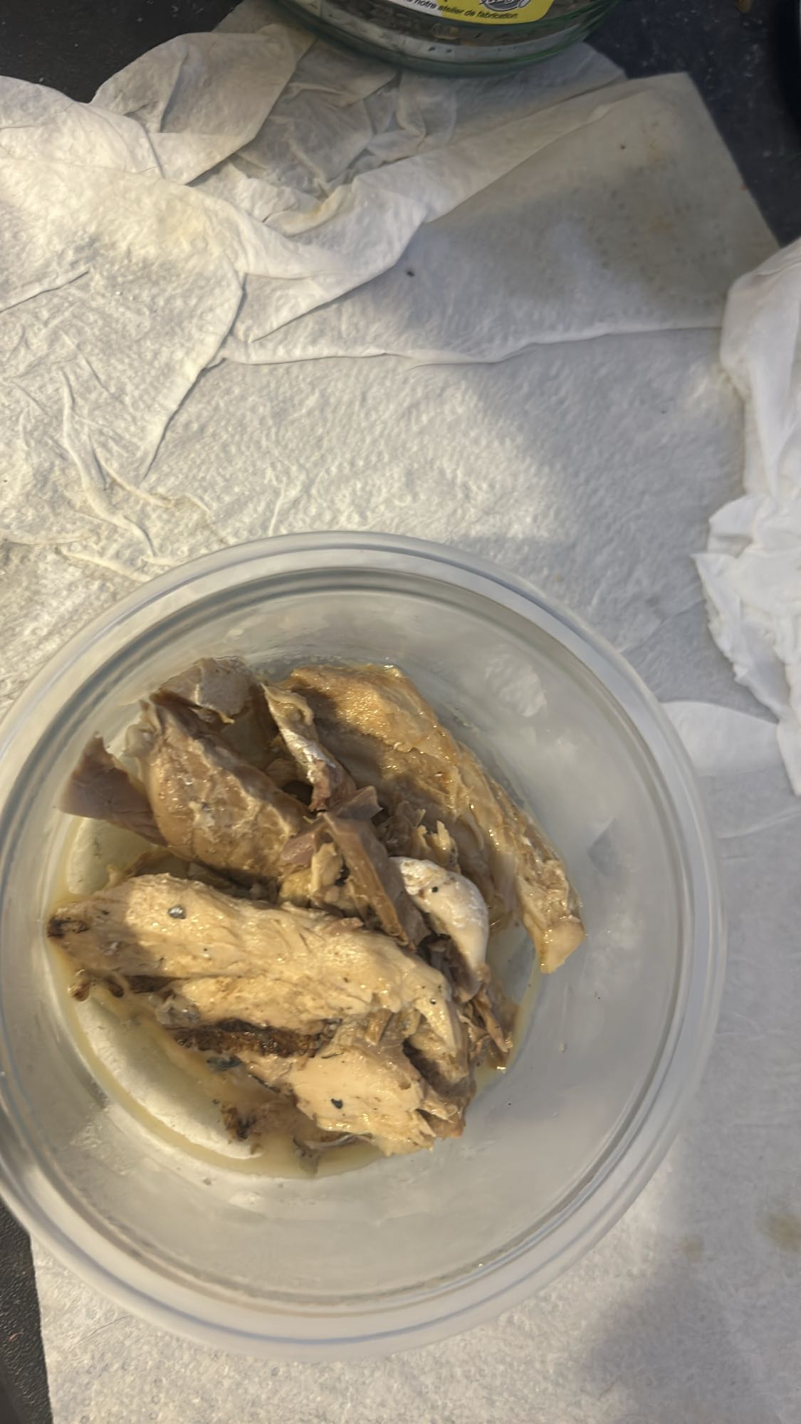 Filets de maquereau grillés nature