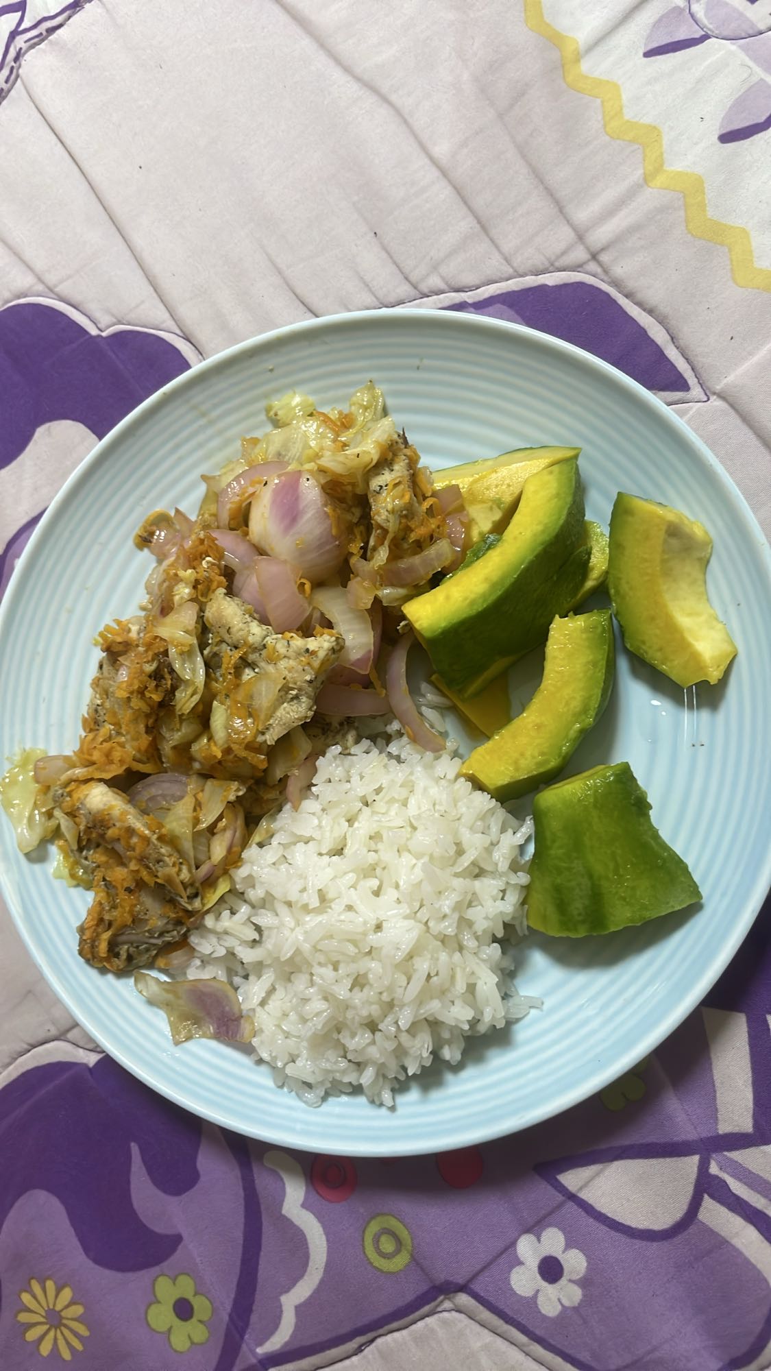 Pollo con arroz y calabaza