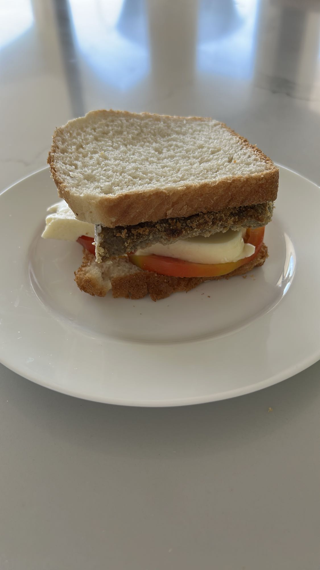 Sándwich con milanesa