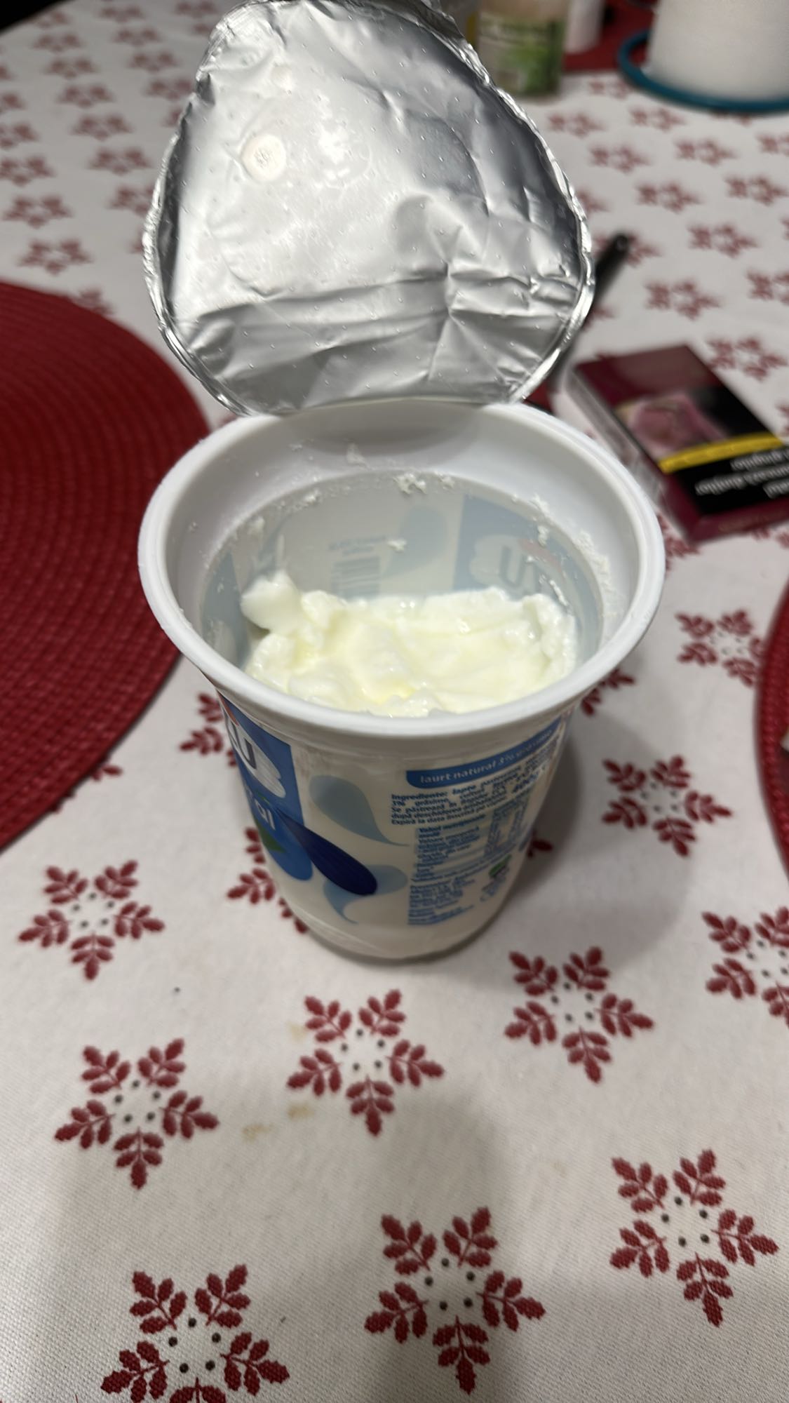 Iaurt natural simplu