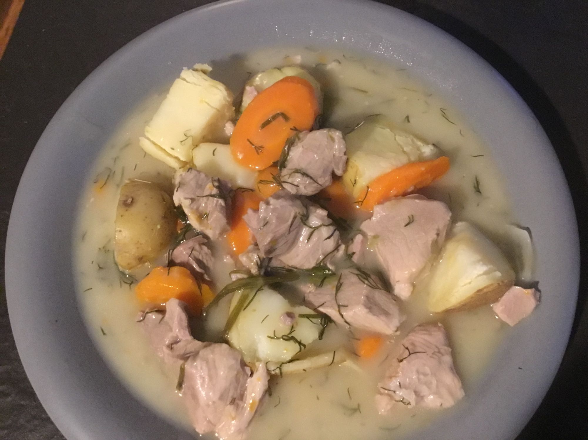 Köttgryta med rotfrukter