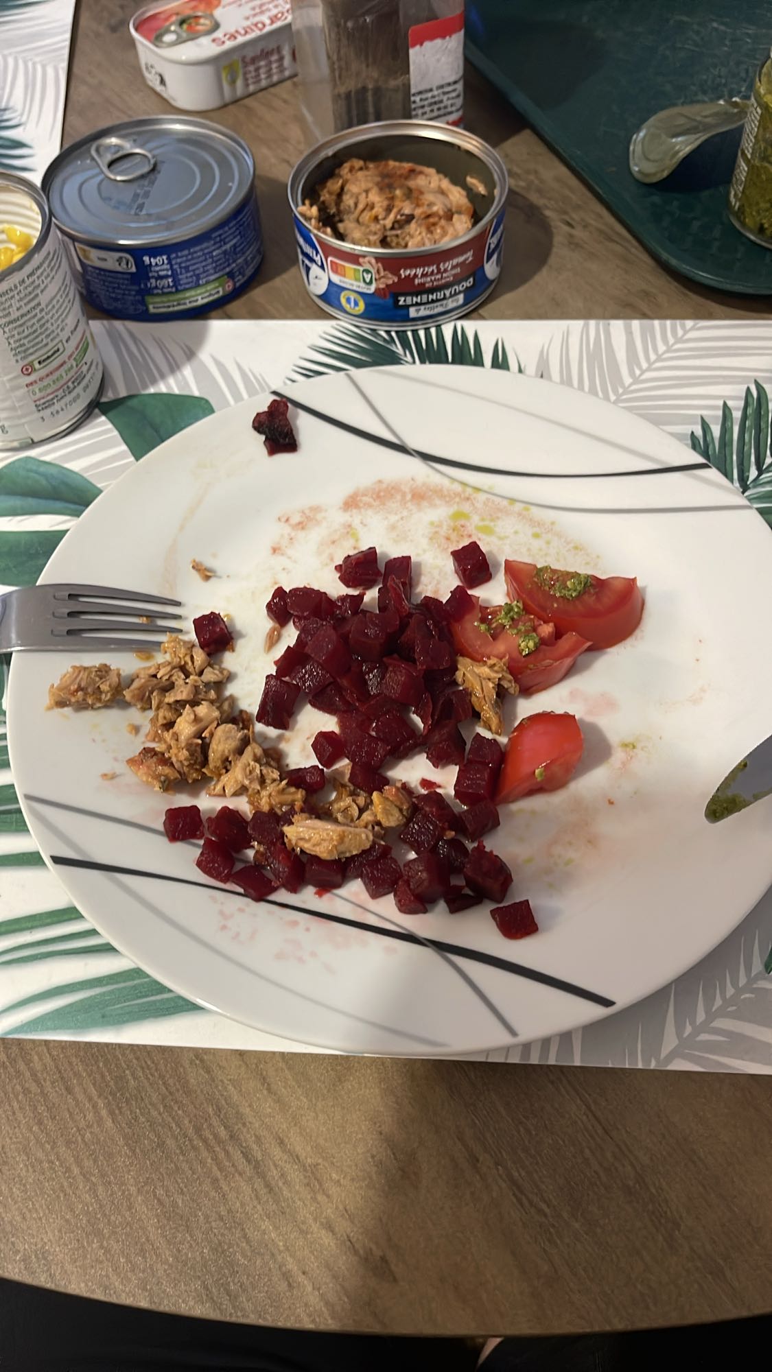 salade thon betterave