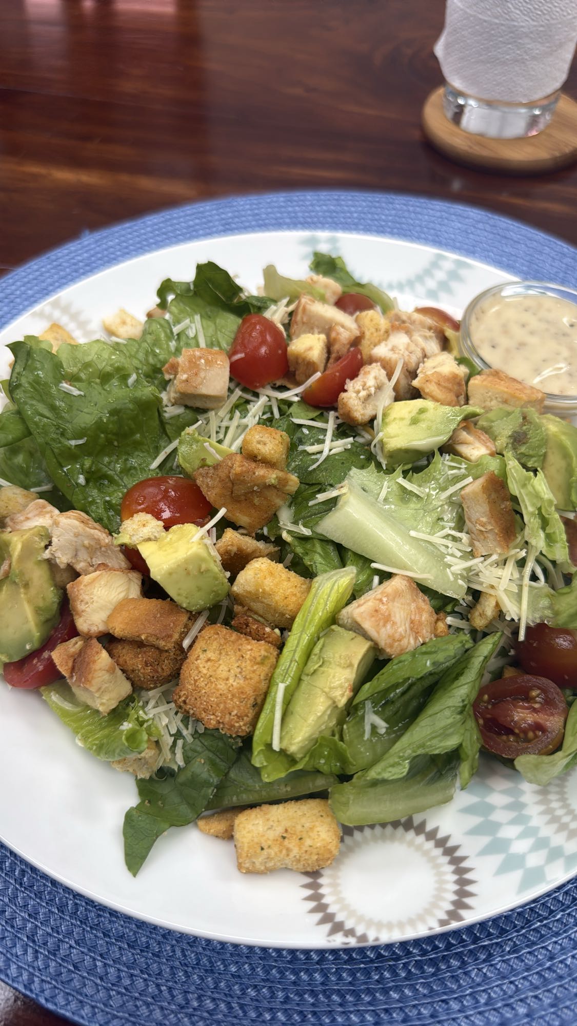 Ensalada César con pollo