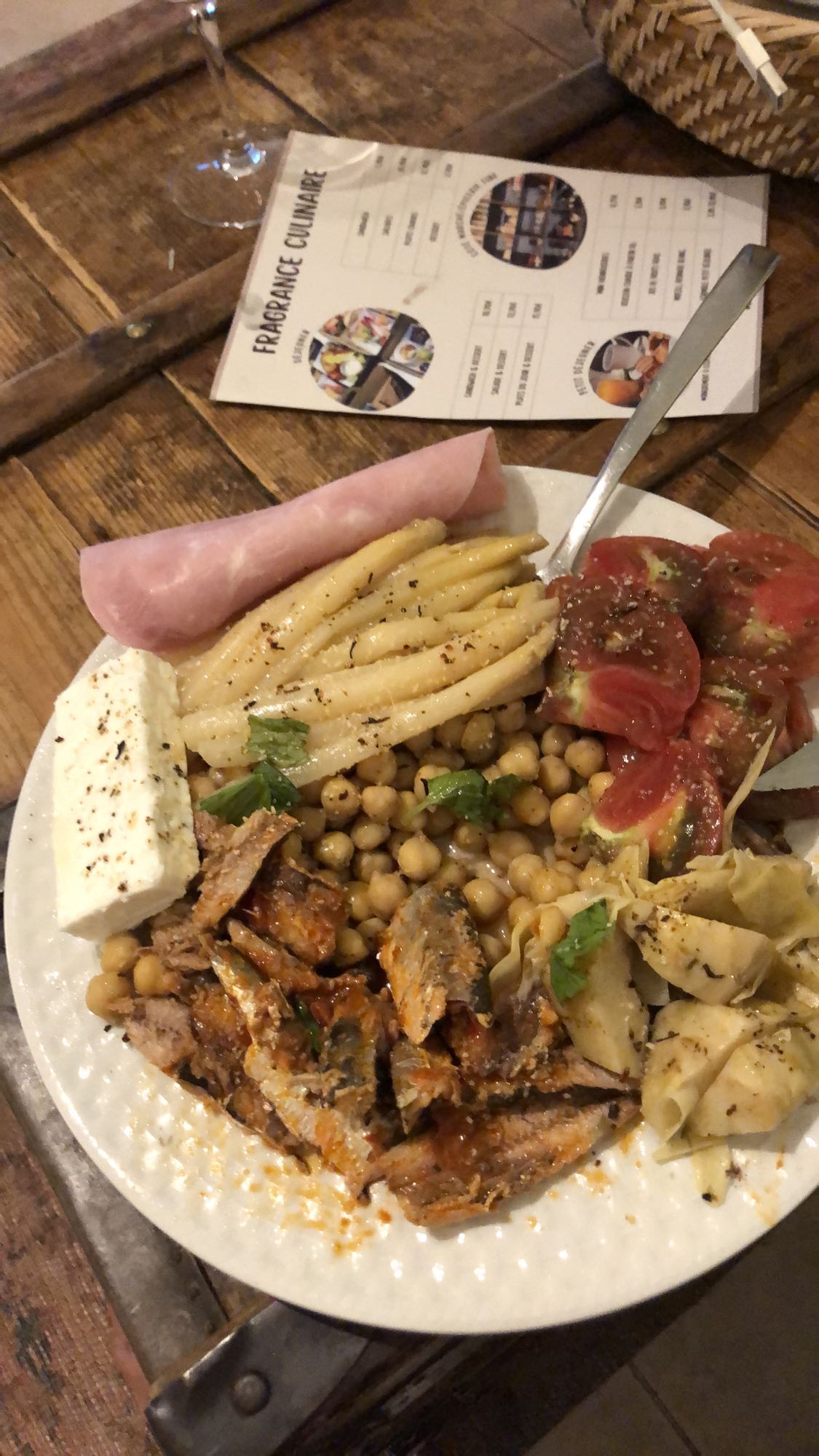 Assiette méditerranéenne