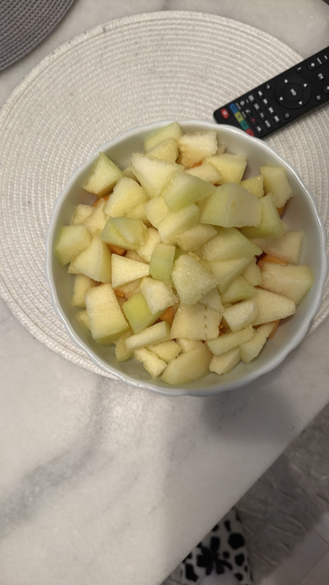 Fruktsallad med melon