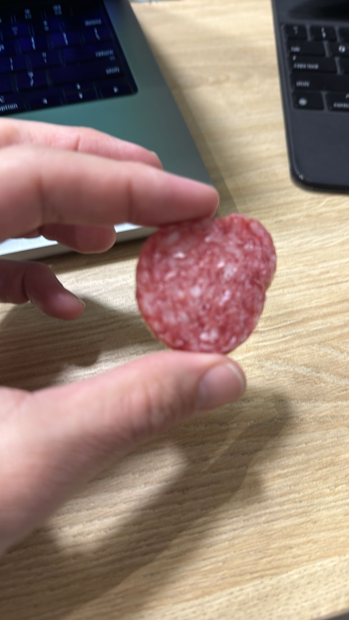 rodaja de salami