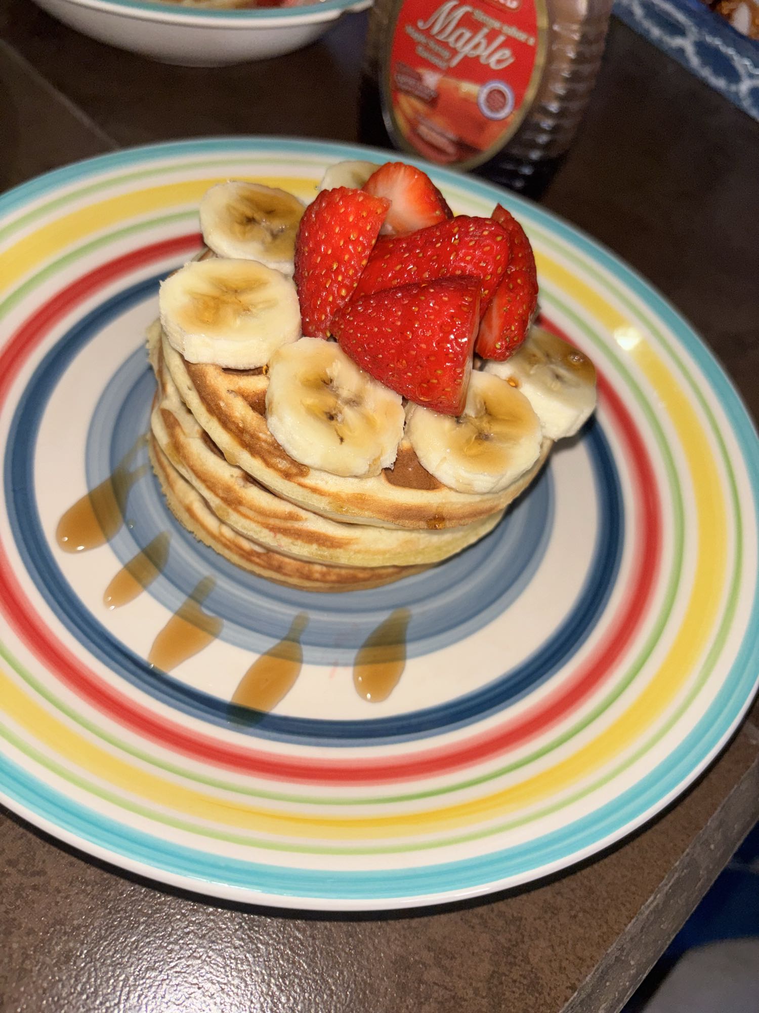 Panqueques con frutas