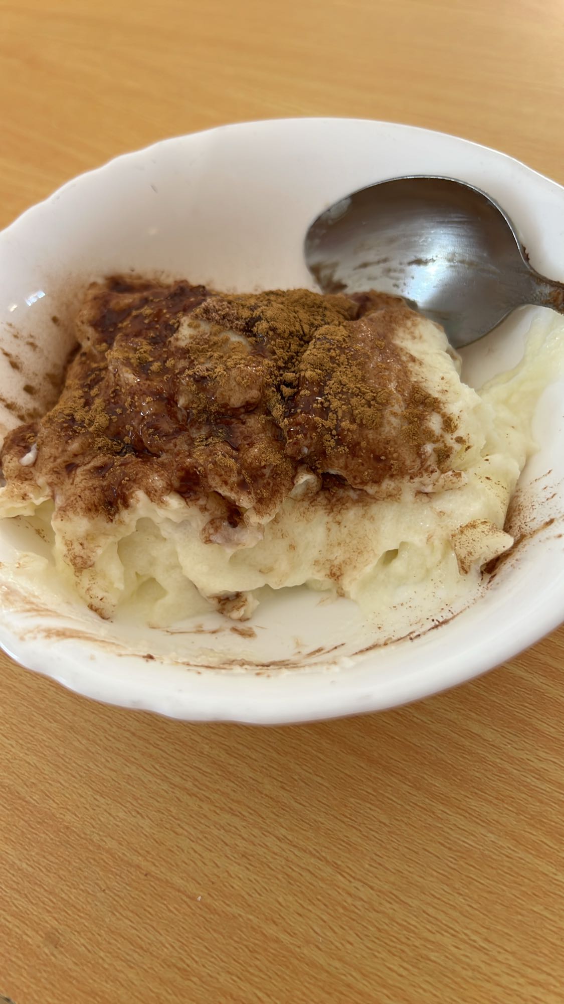 Budincă cu scorțișoară