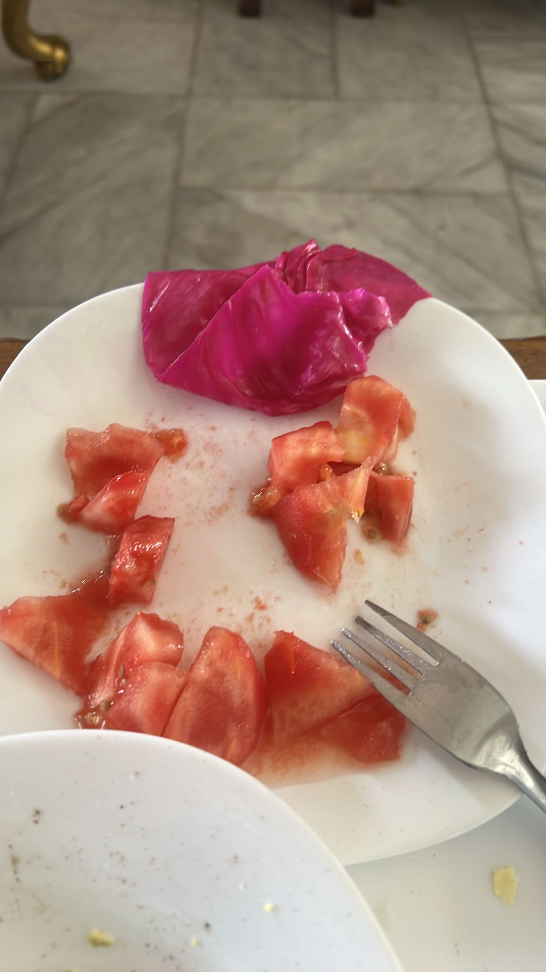 Tomato Cabbage Salad