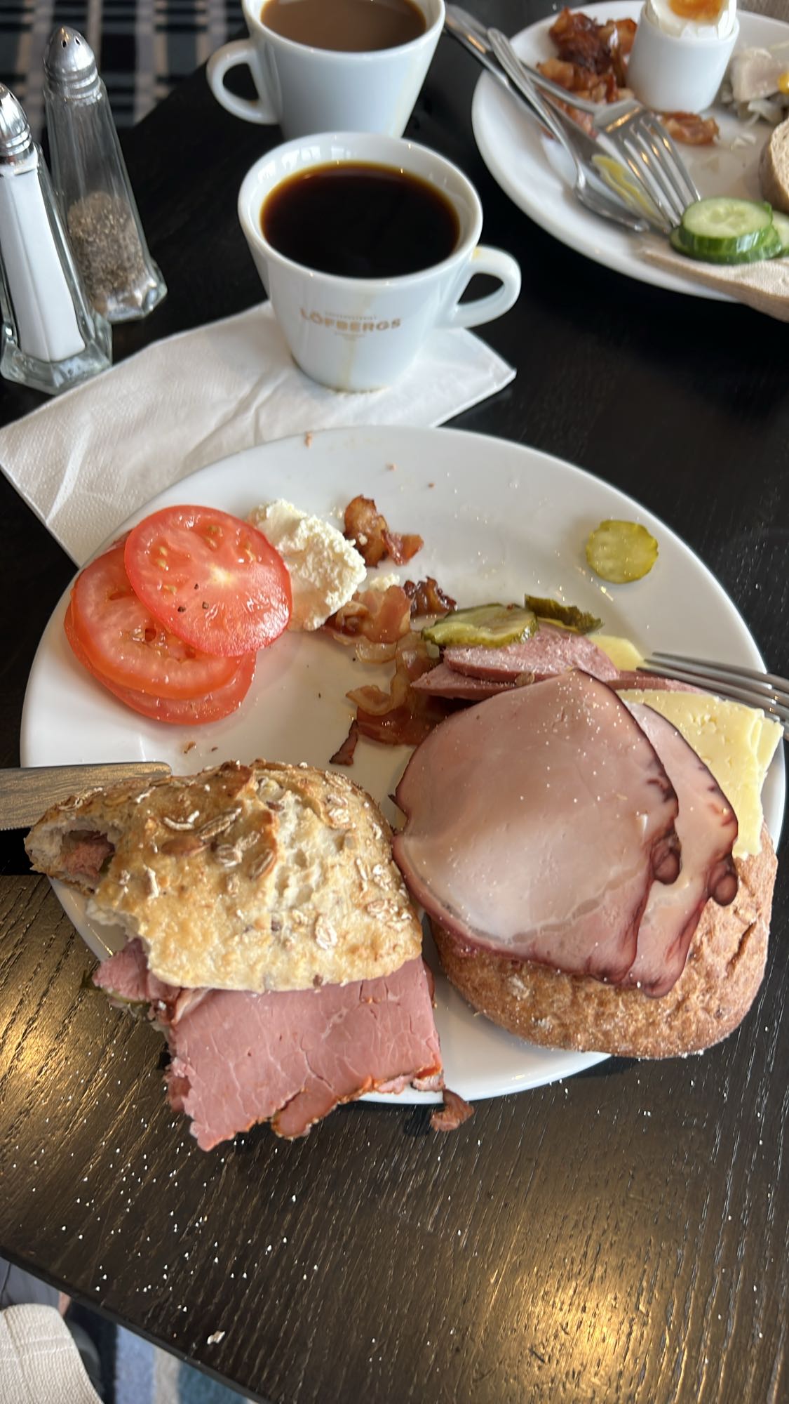 Frukostsmörgås med pålägg