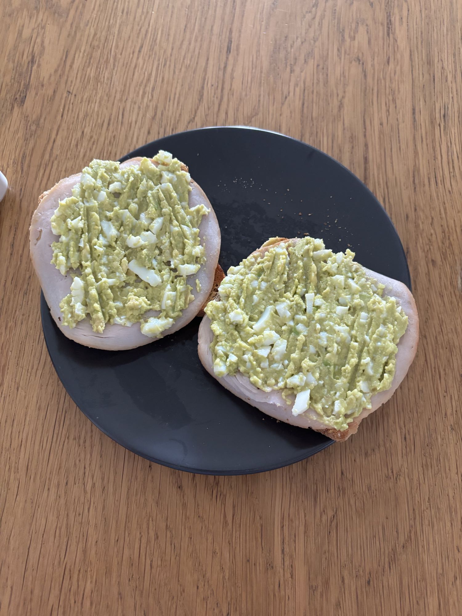 Turkey Avocado Egg Toast