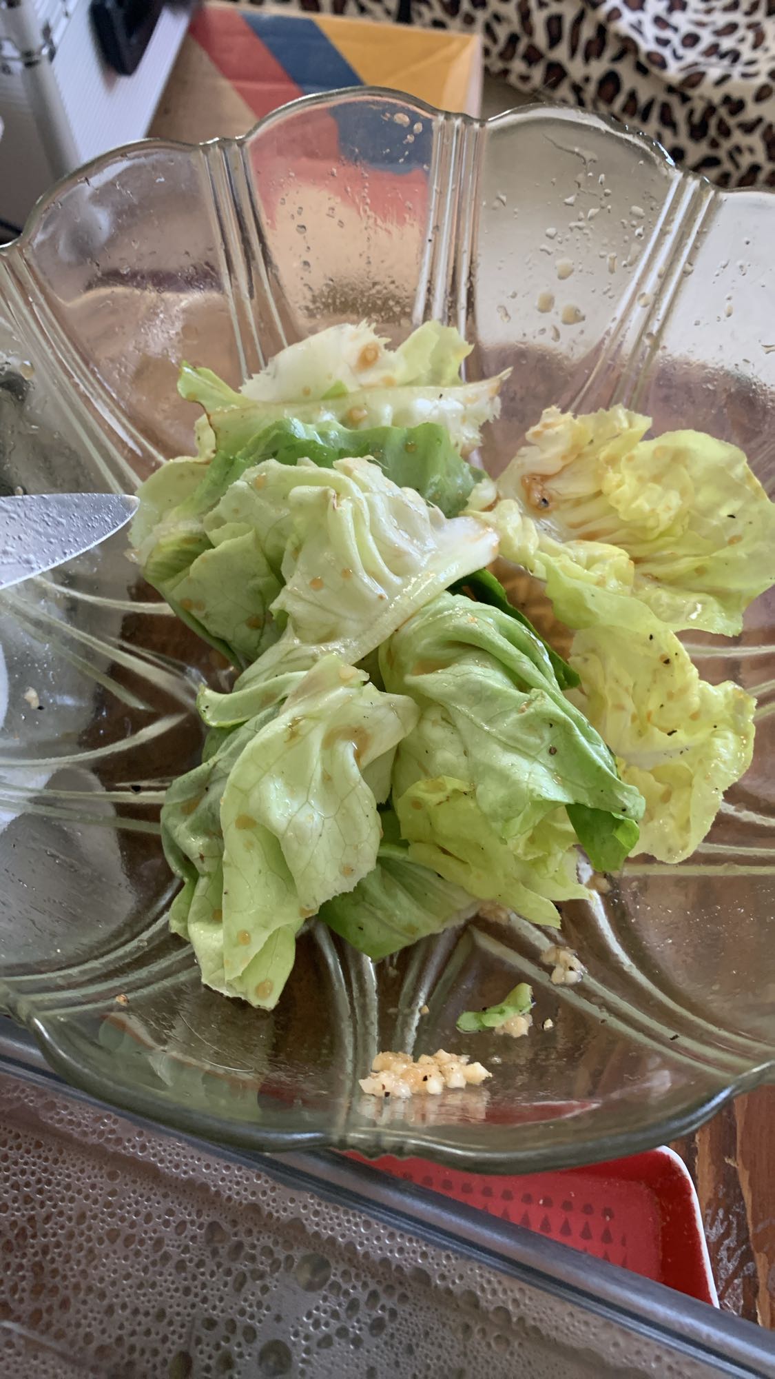 Salade verte simple