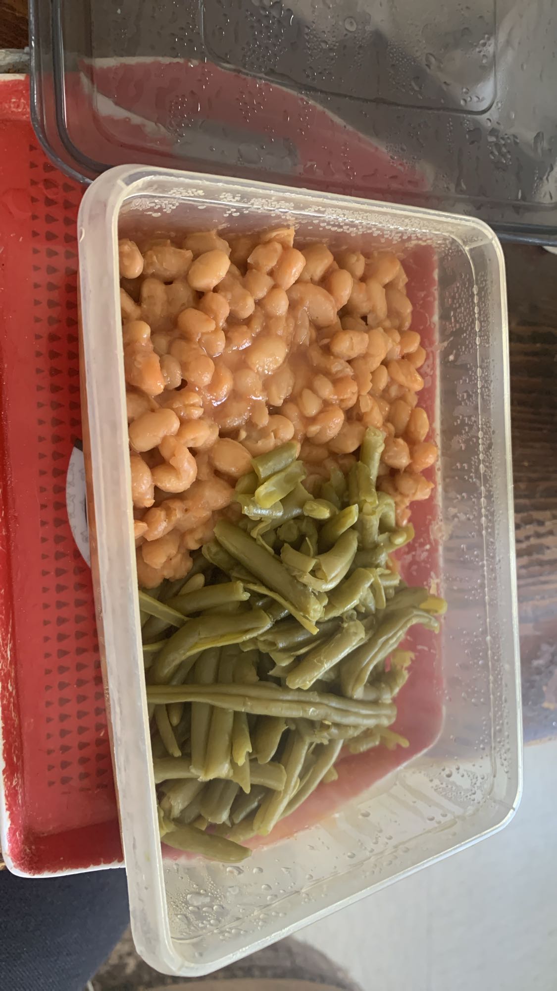 haricots et haricots verts