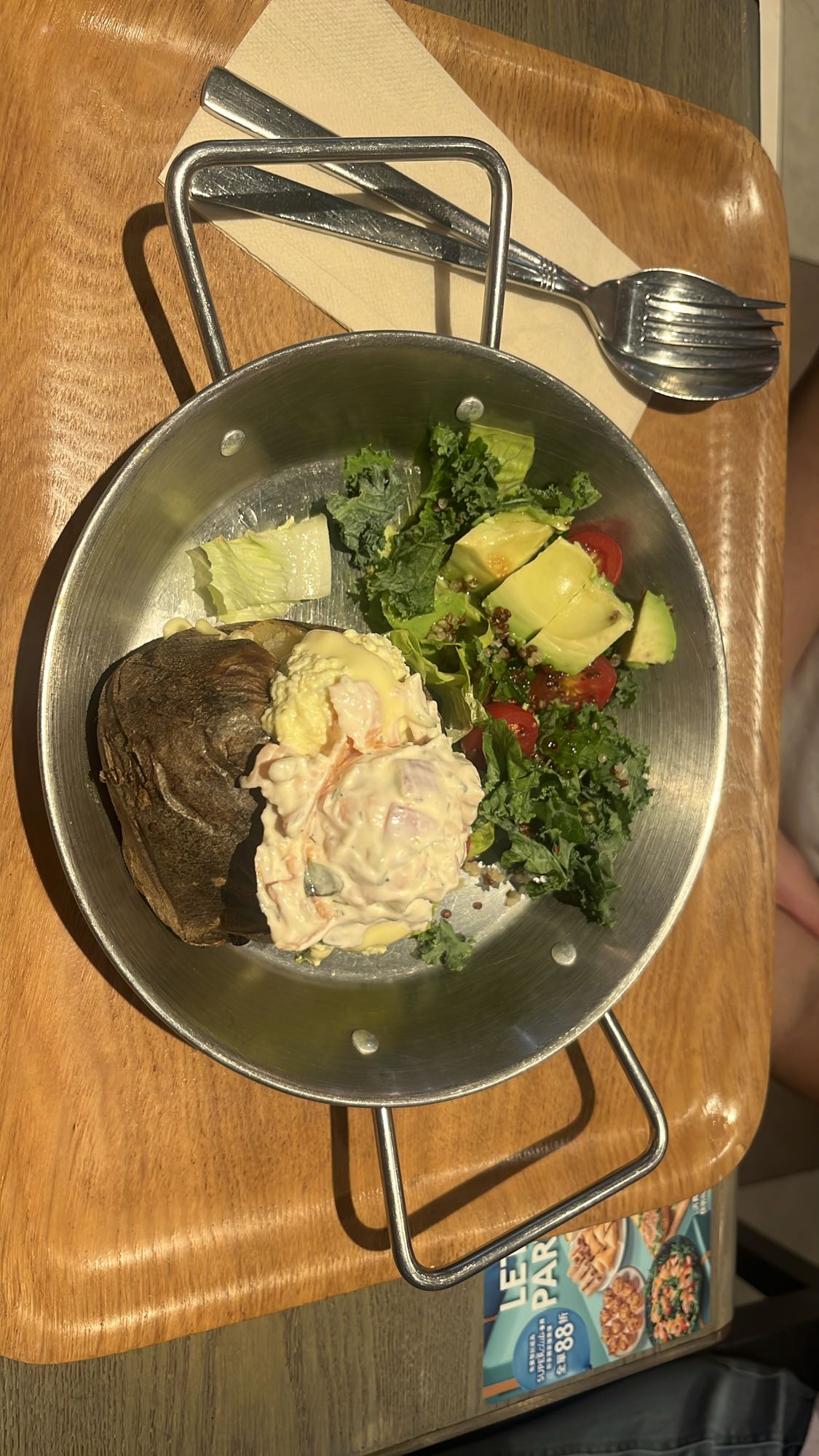 Baked Potato Salad Bowl