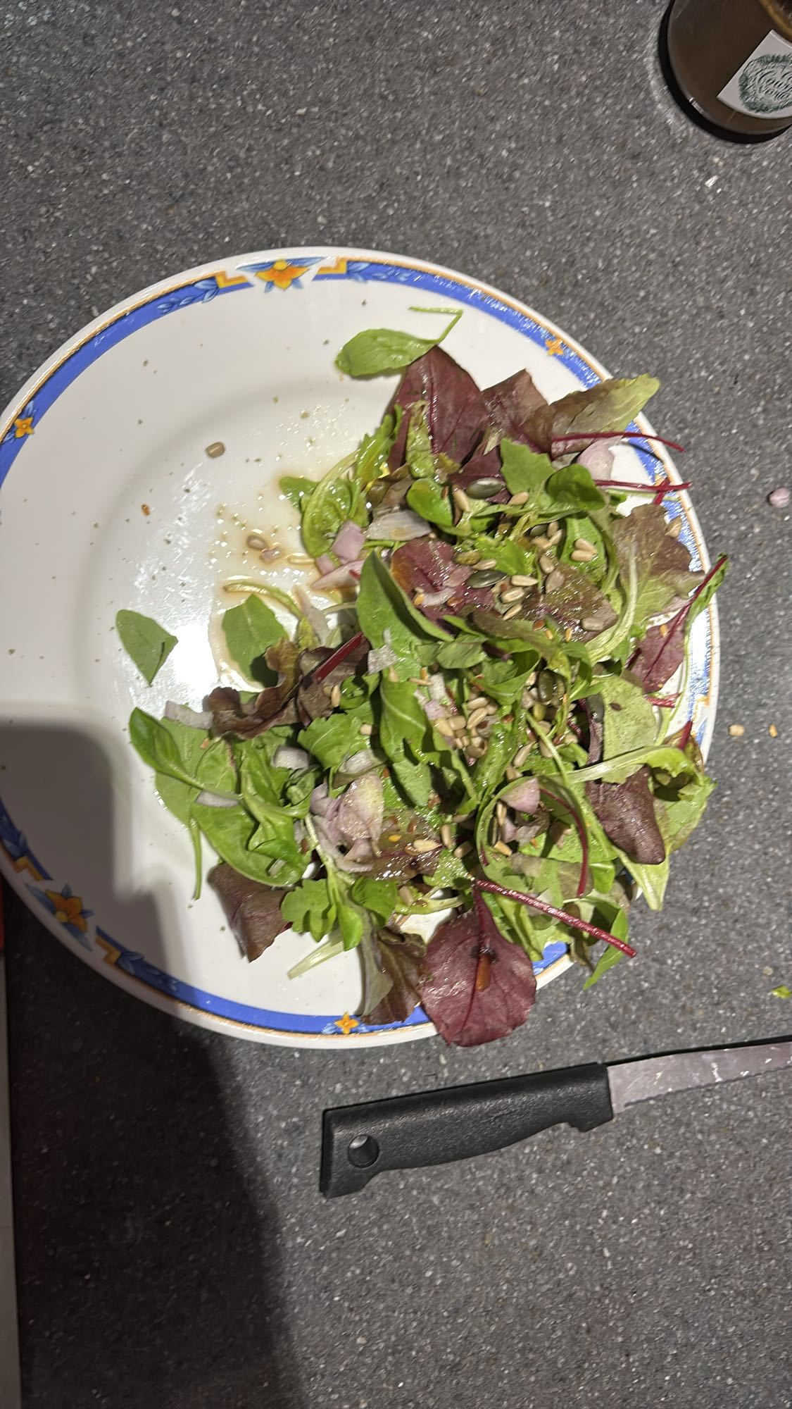salade verte mixte
