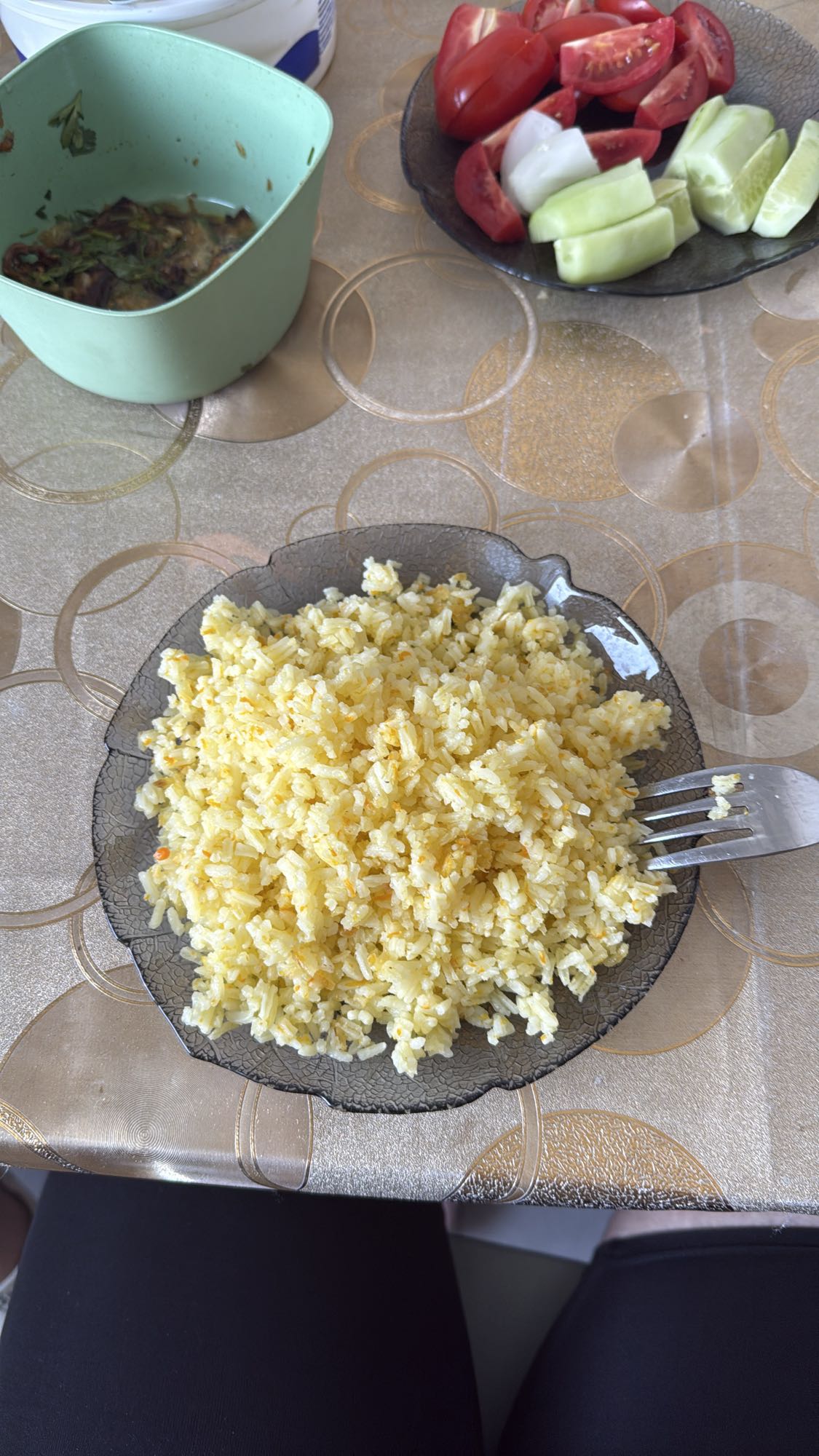 рис с овощами