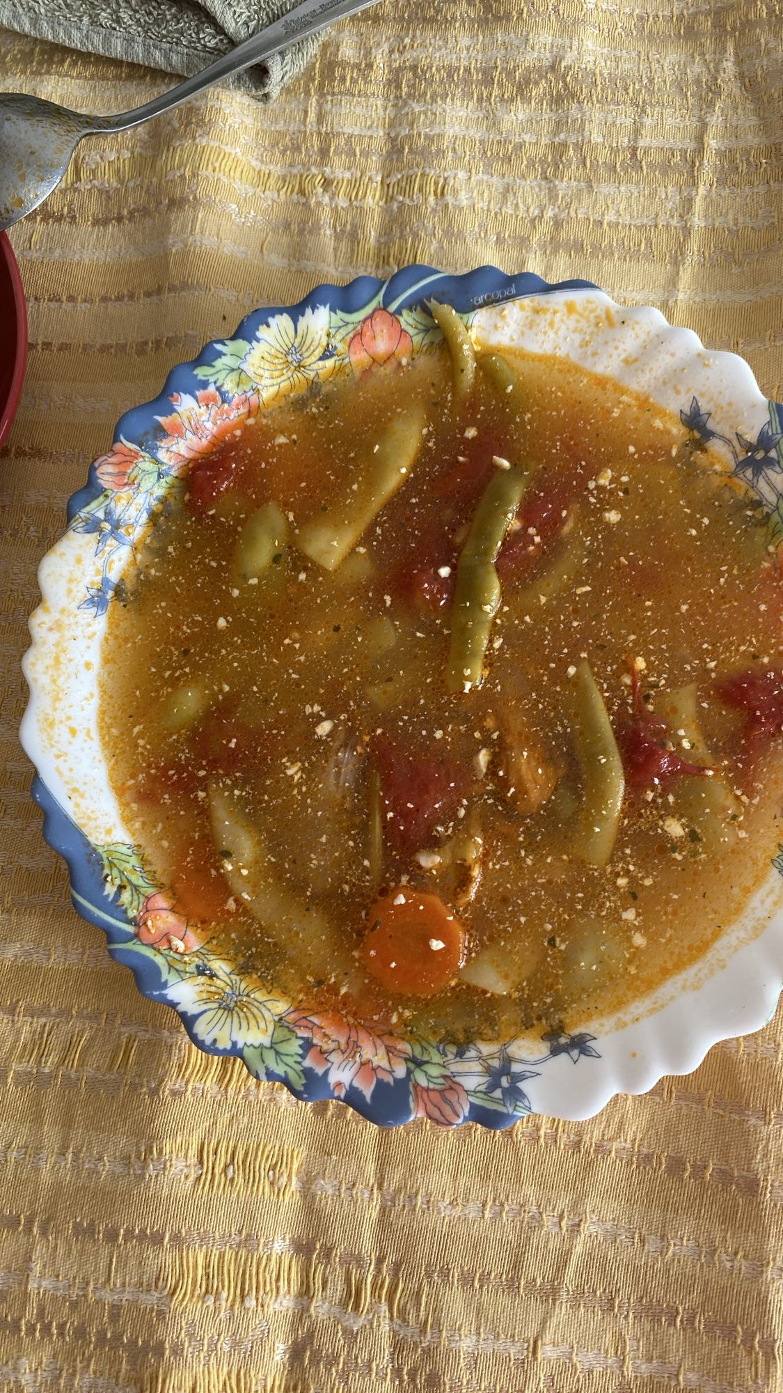 Supă de fasole verde