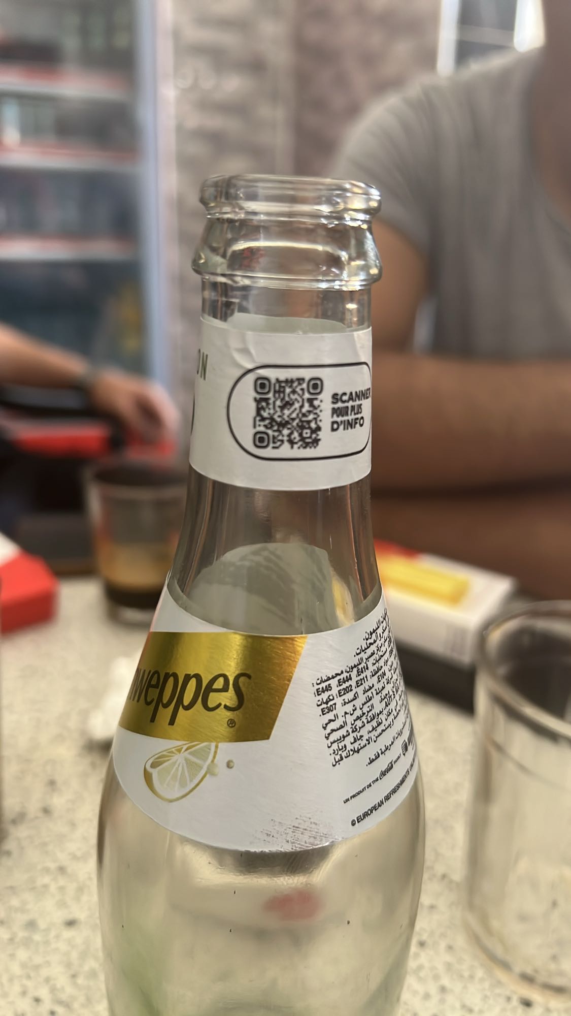 Boisson Schweppes citron