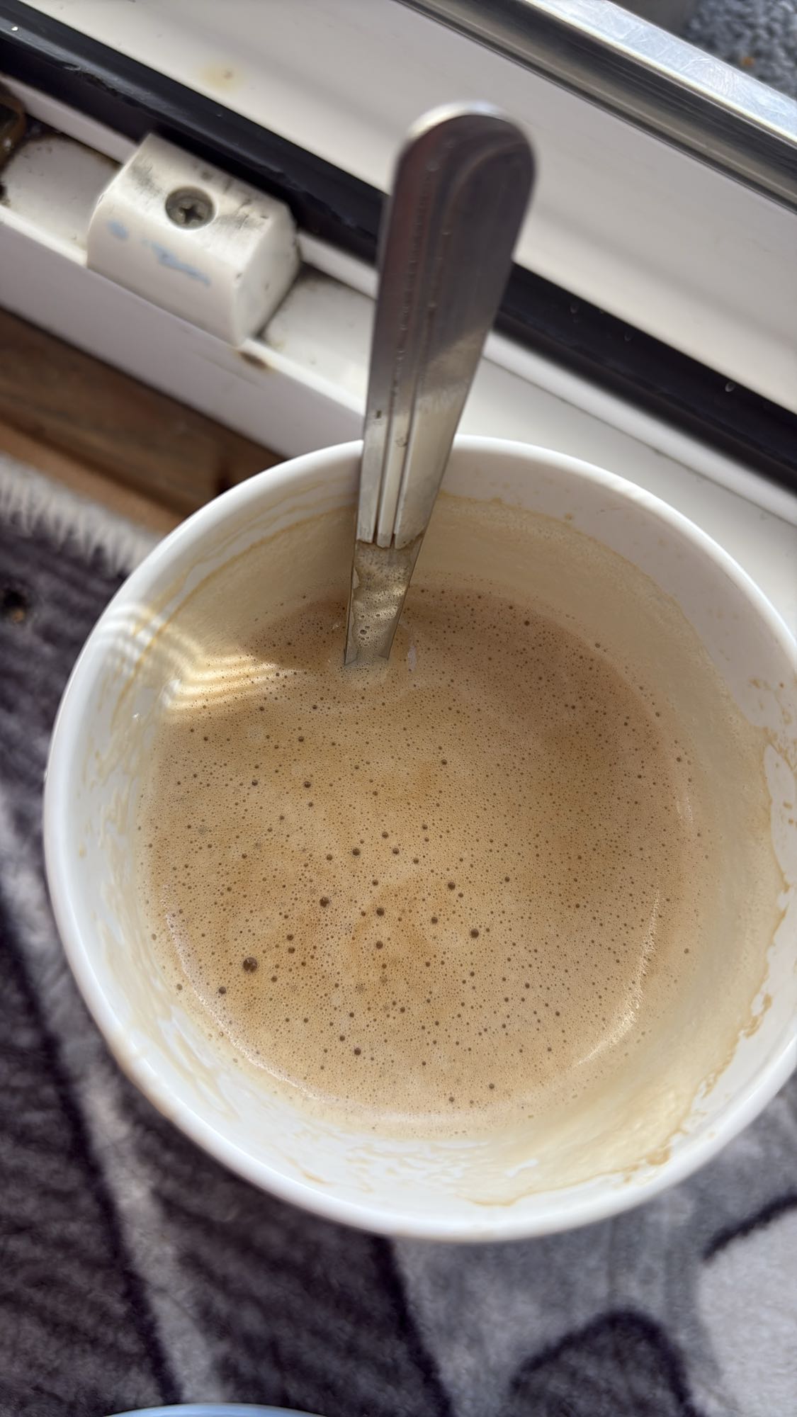 Sütlü köpüklü kahve