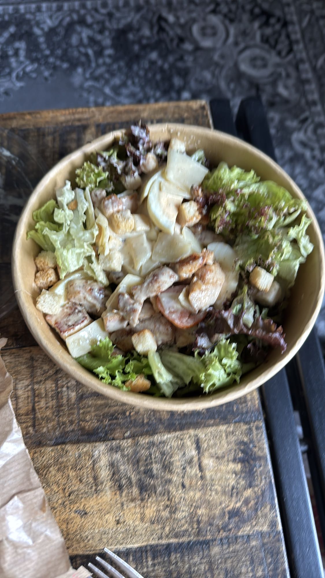 Caesar Salat mit Hähnchen