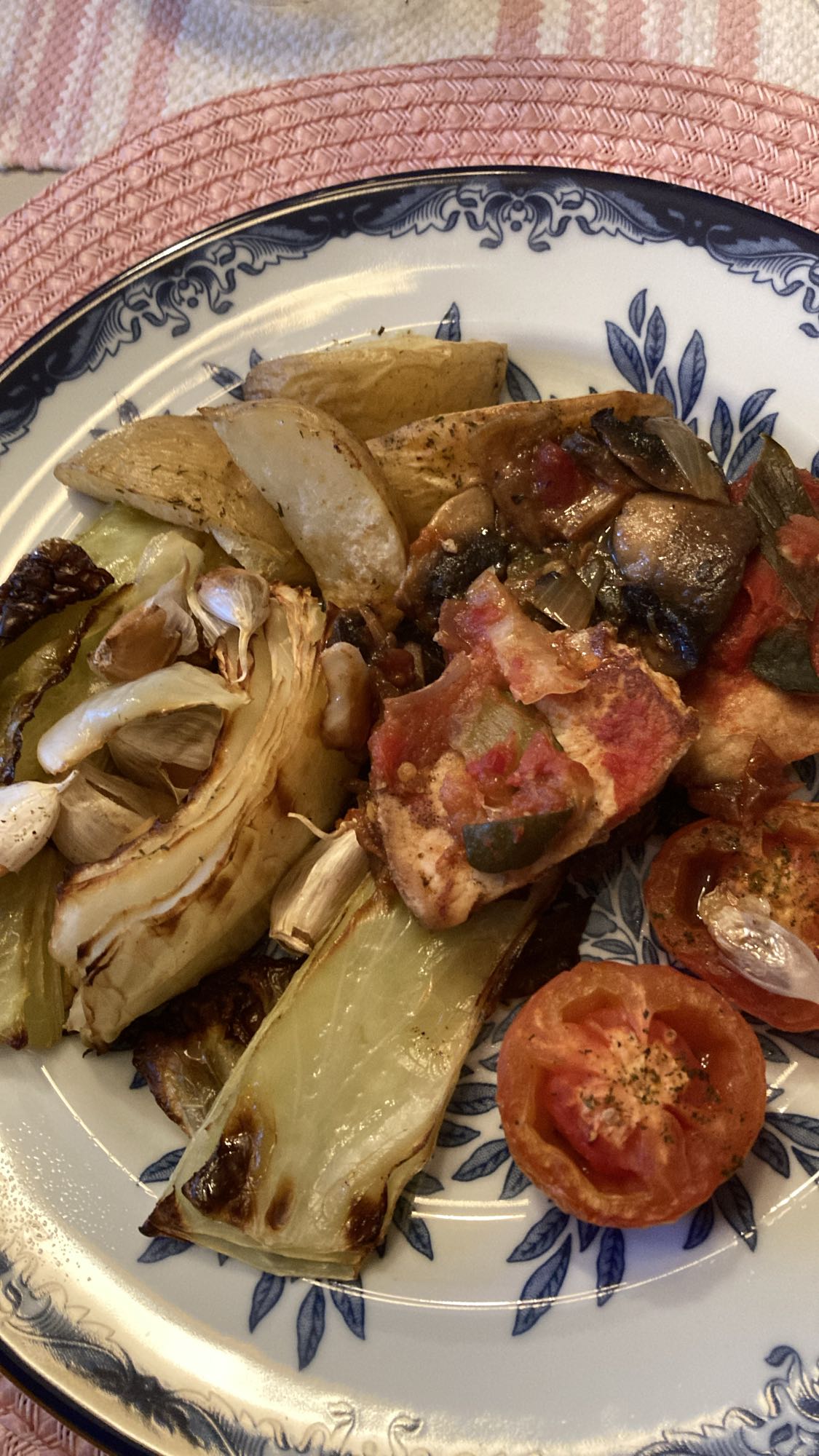 Ugnsrostade grönsaker