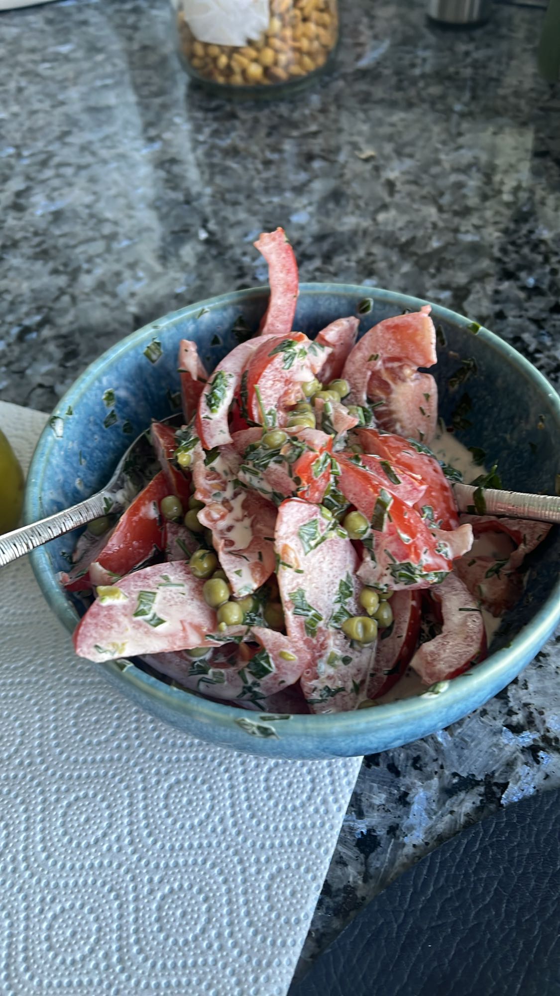 Frisse groentesalade