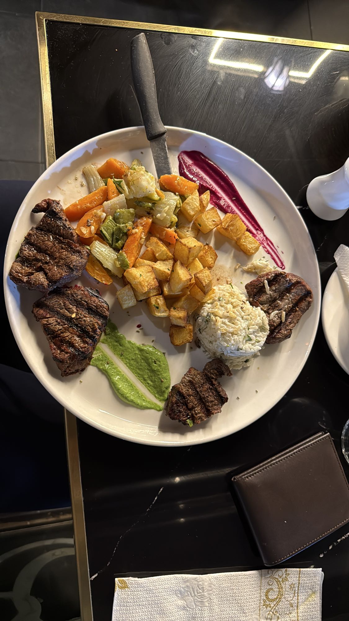 Grilled Beef with Veggies