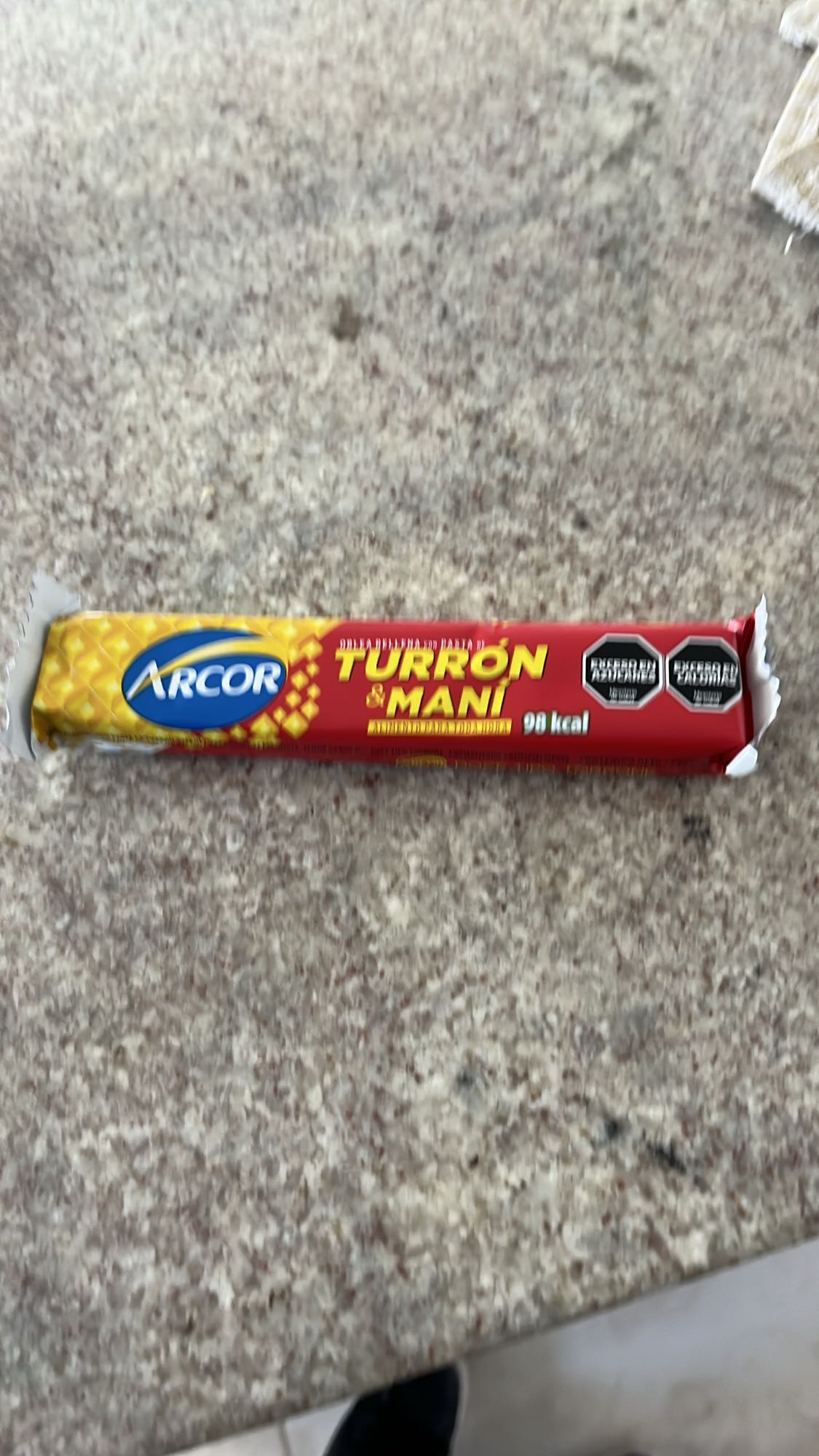 Turrón de maní Arcor