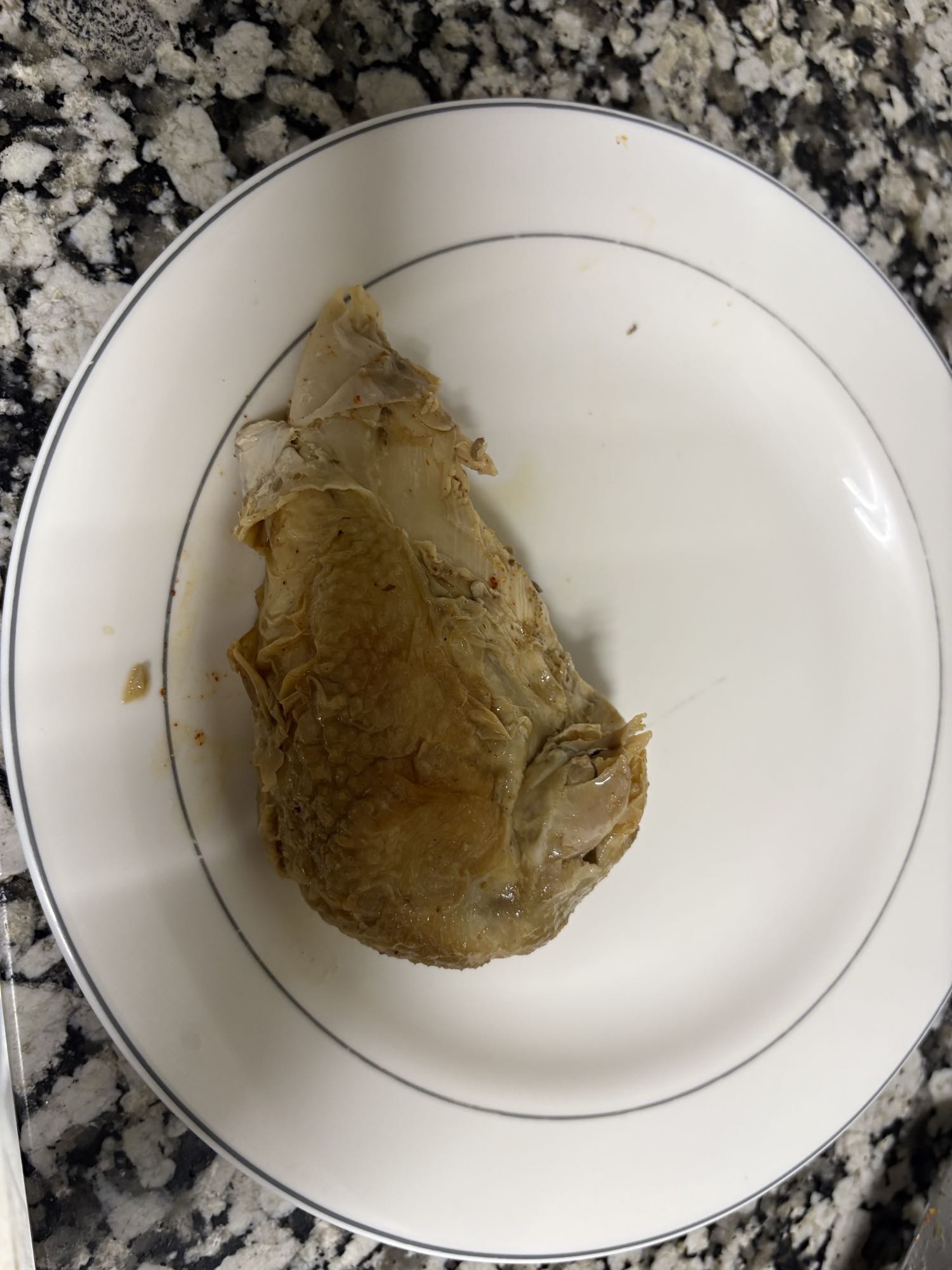 Pechuga de pollo cocida sin piel ni hueso