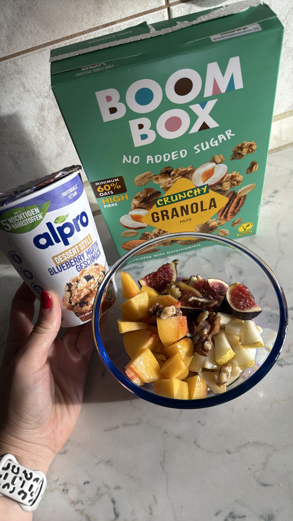 Granola Fruit Yogurt Bowl