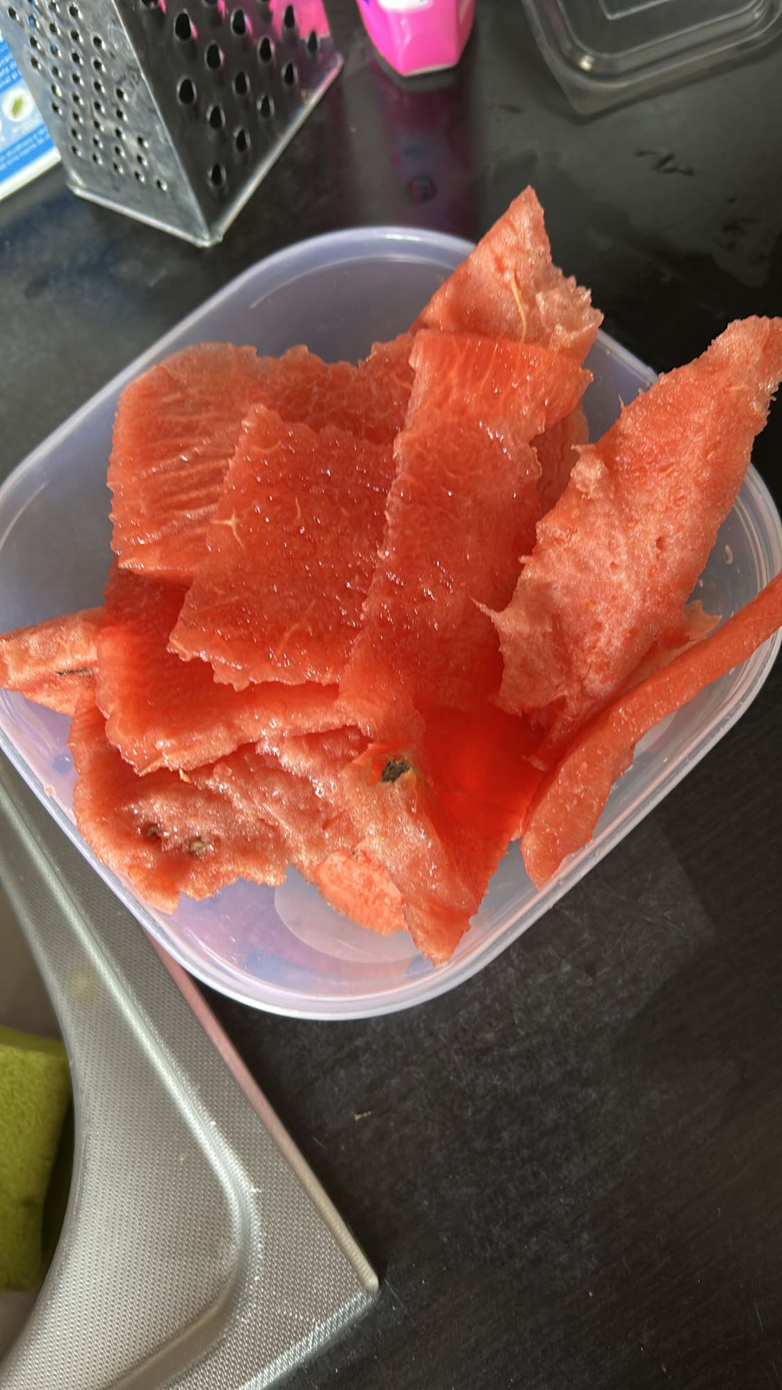 Felii de pepene roșu