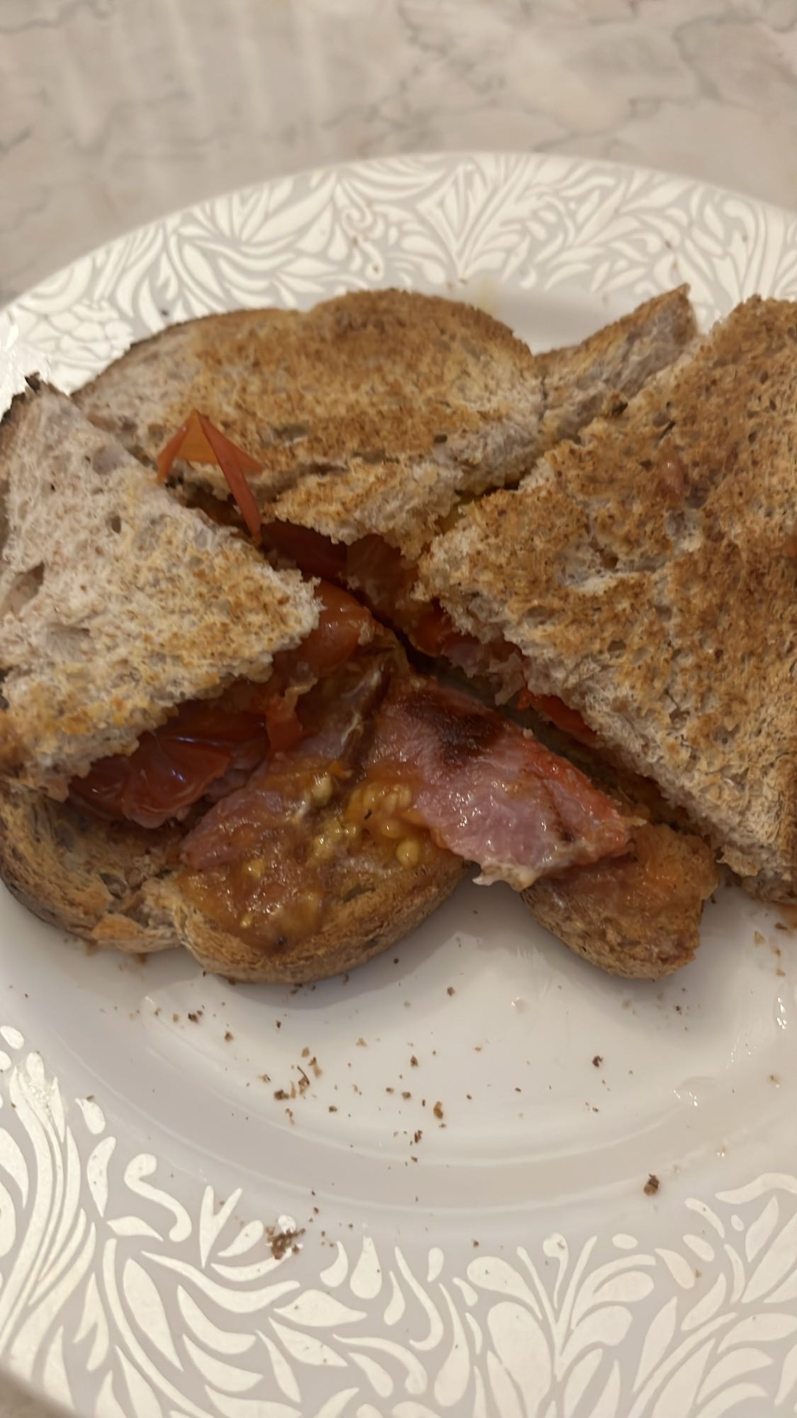 Bacon Tomato Sandwich
