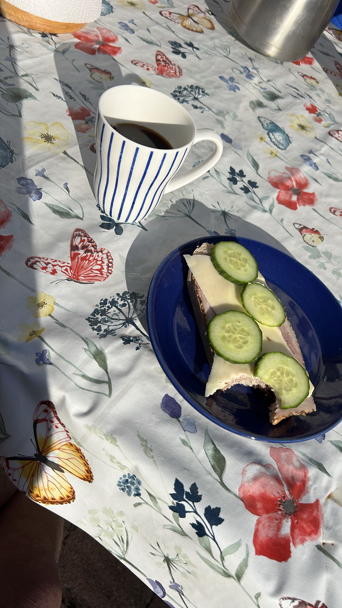 Smörgås med ost & gurka