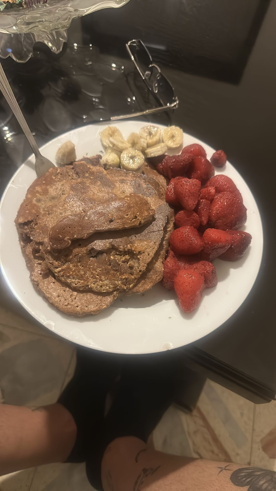 Protein Pancakes & Fruit