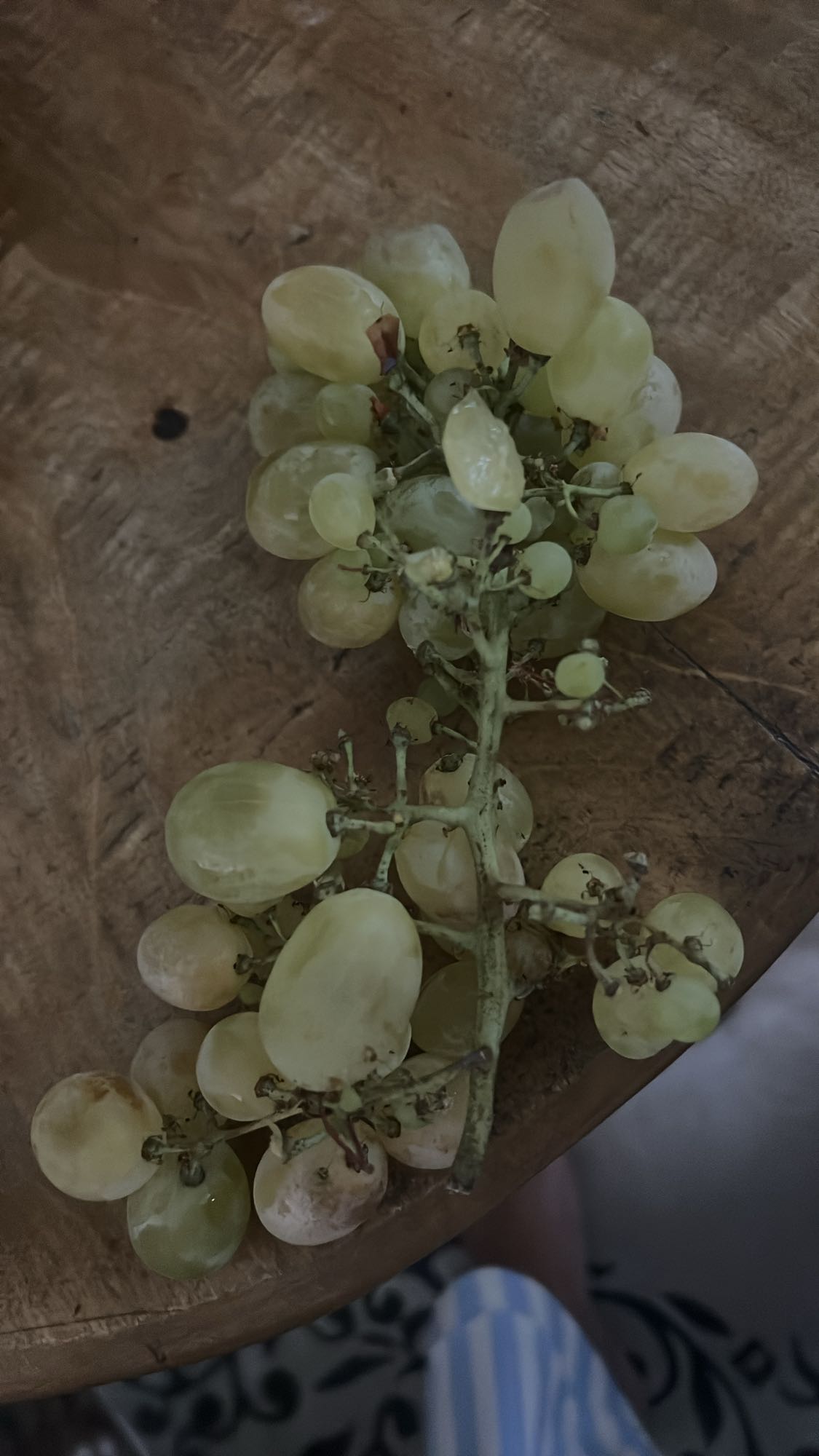 Green grapes snack