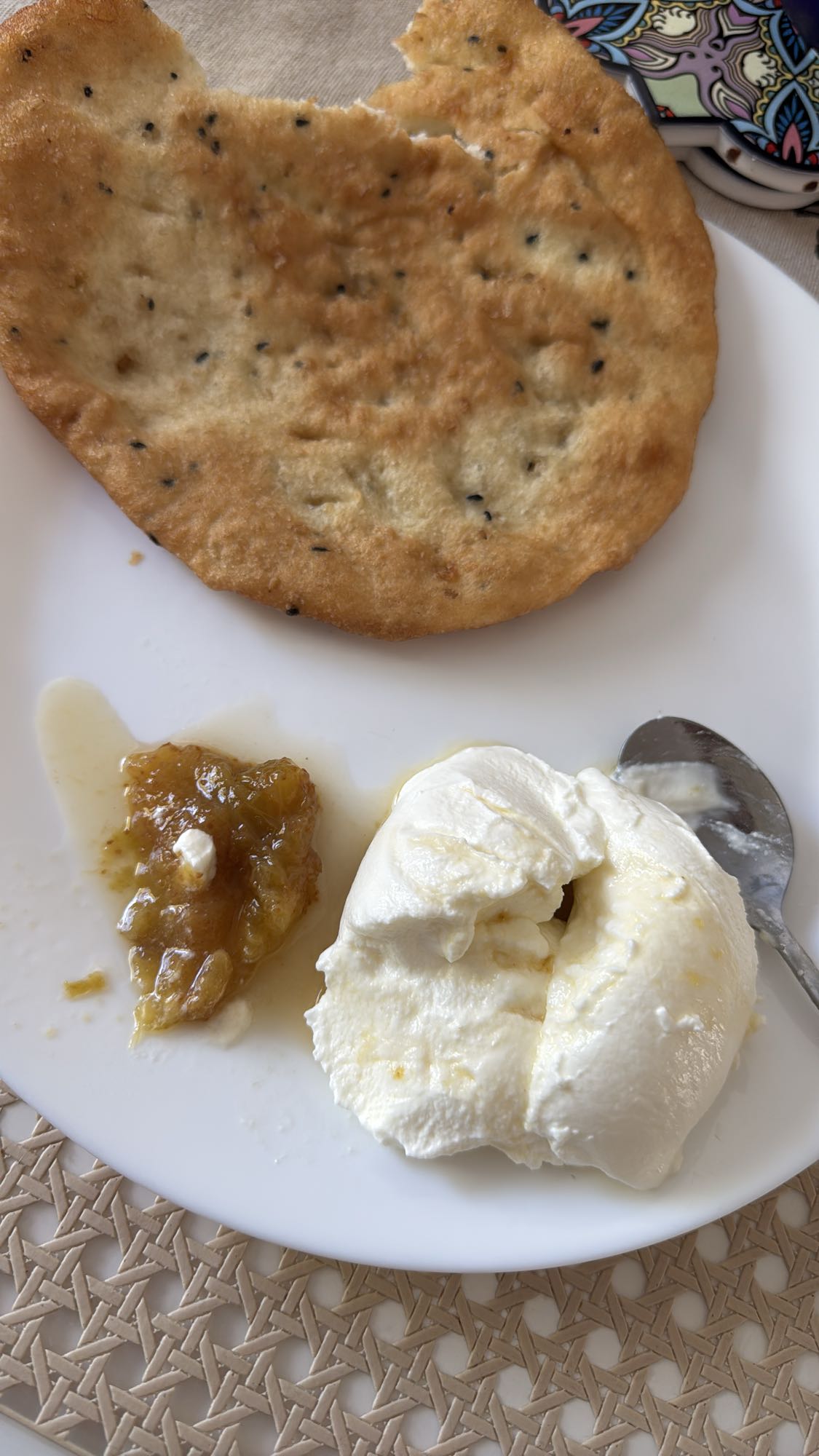 Bröd med sylt & grädde