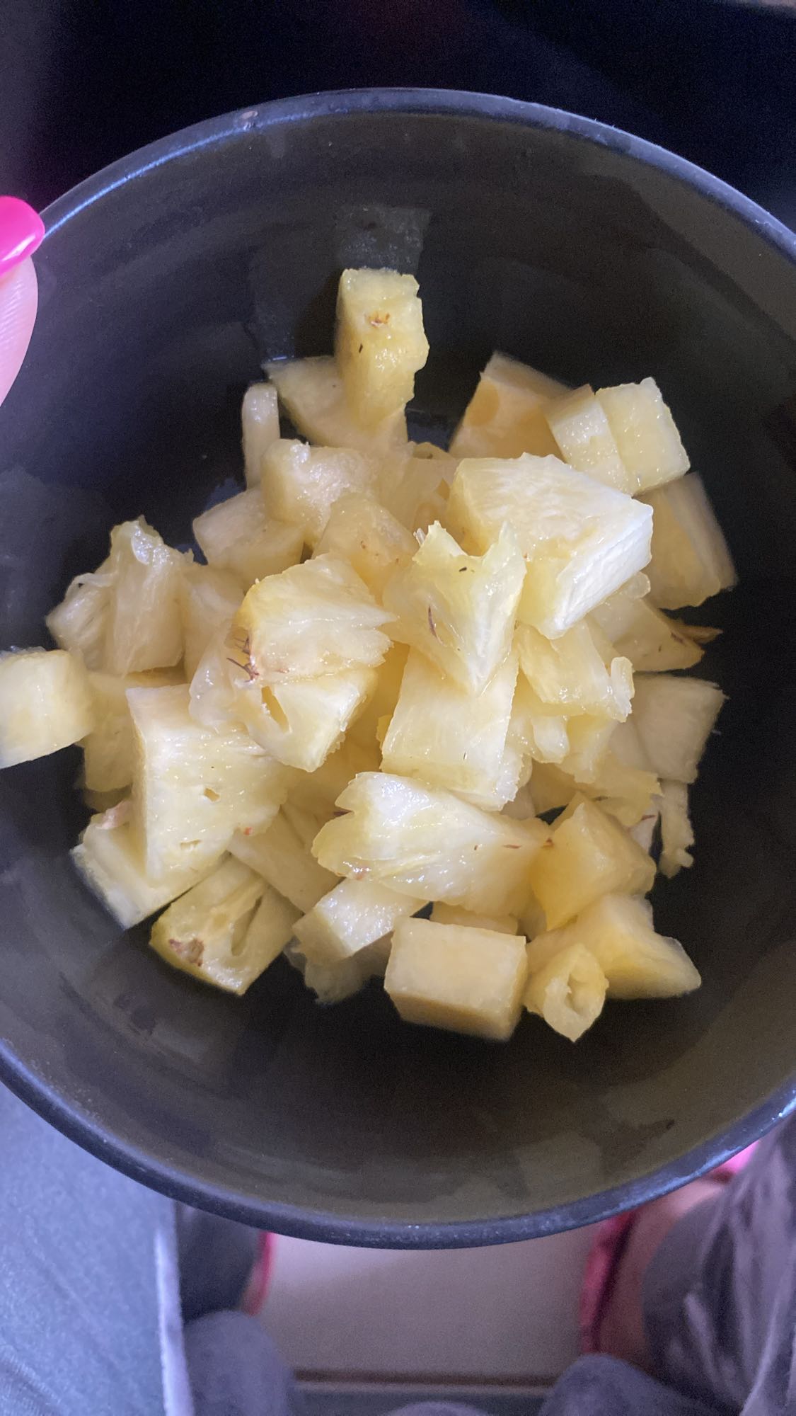 Fresh Pineapple Bowl