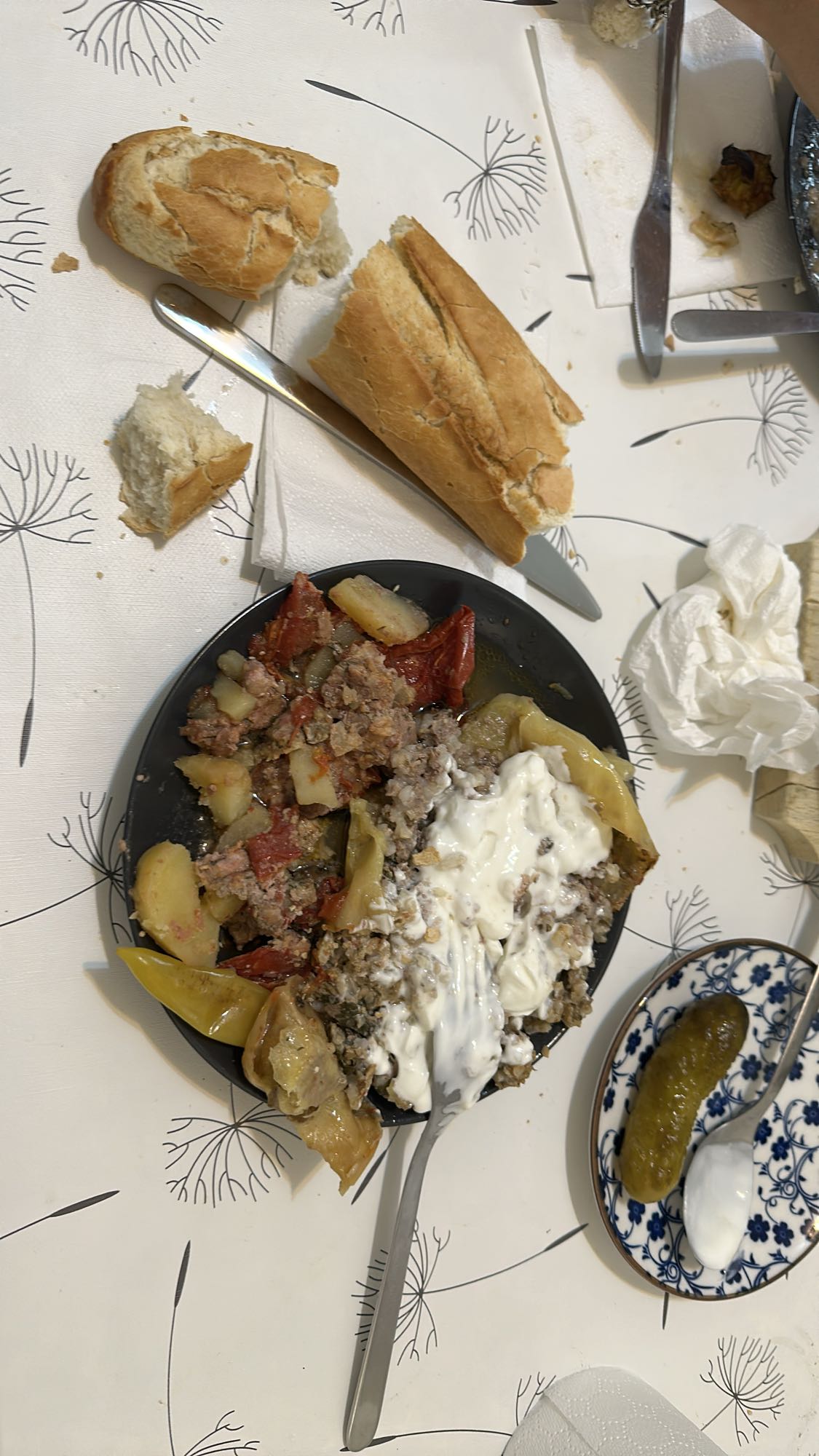 Stuffed Veggies with Bread