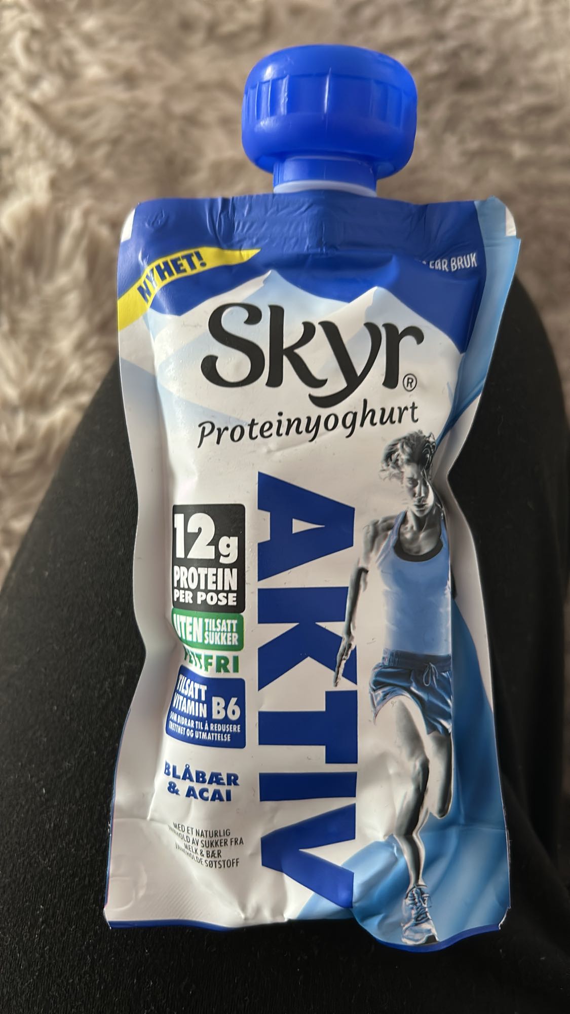 Skyr protein yoghurt blåbær