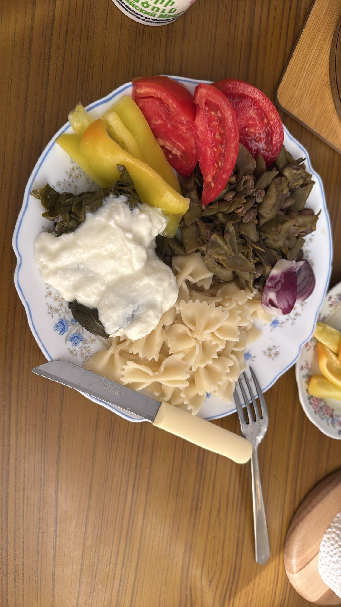 Vegetable Pasta Plate