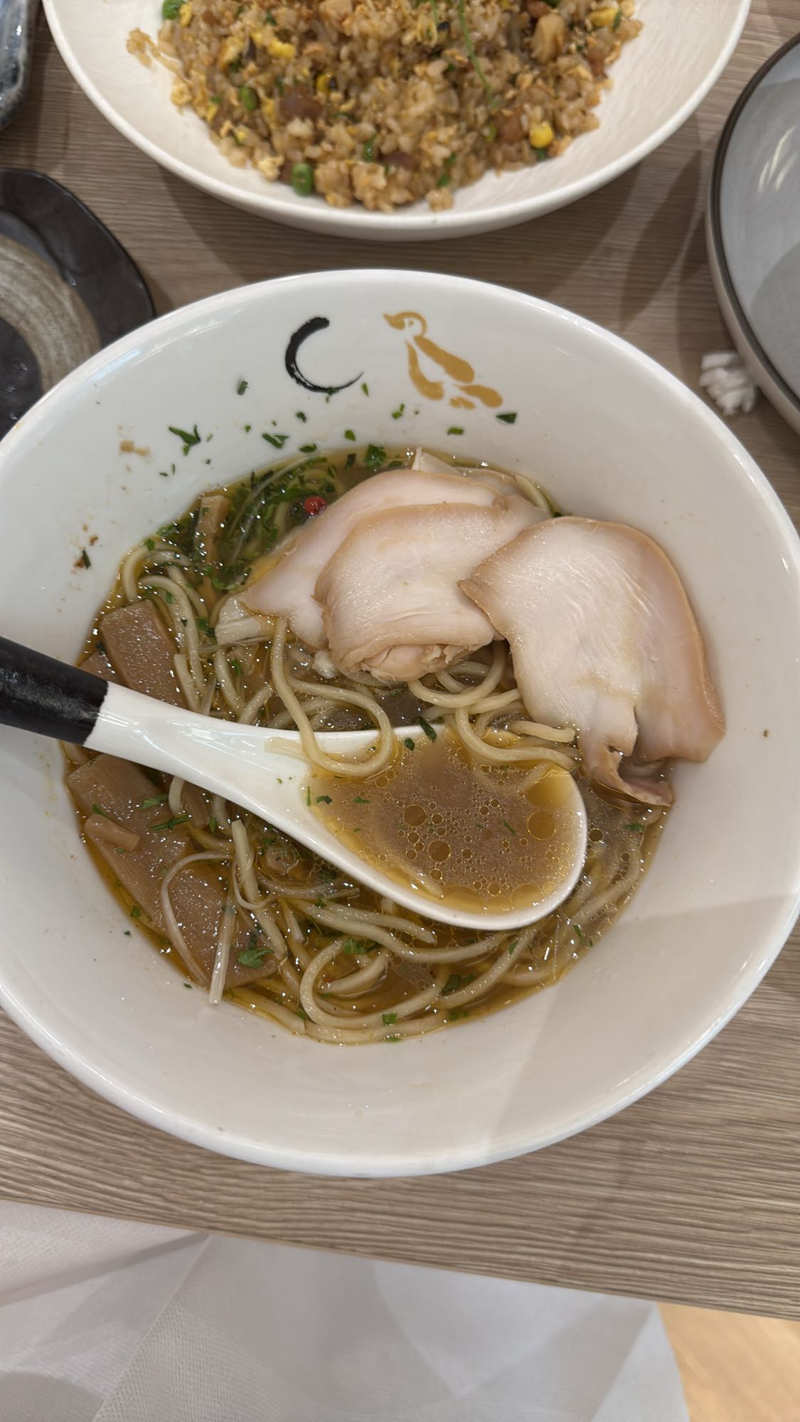 рамен с курицей